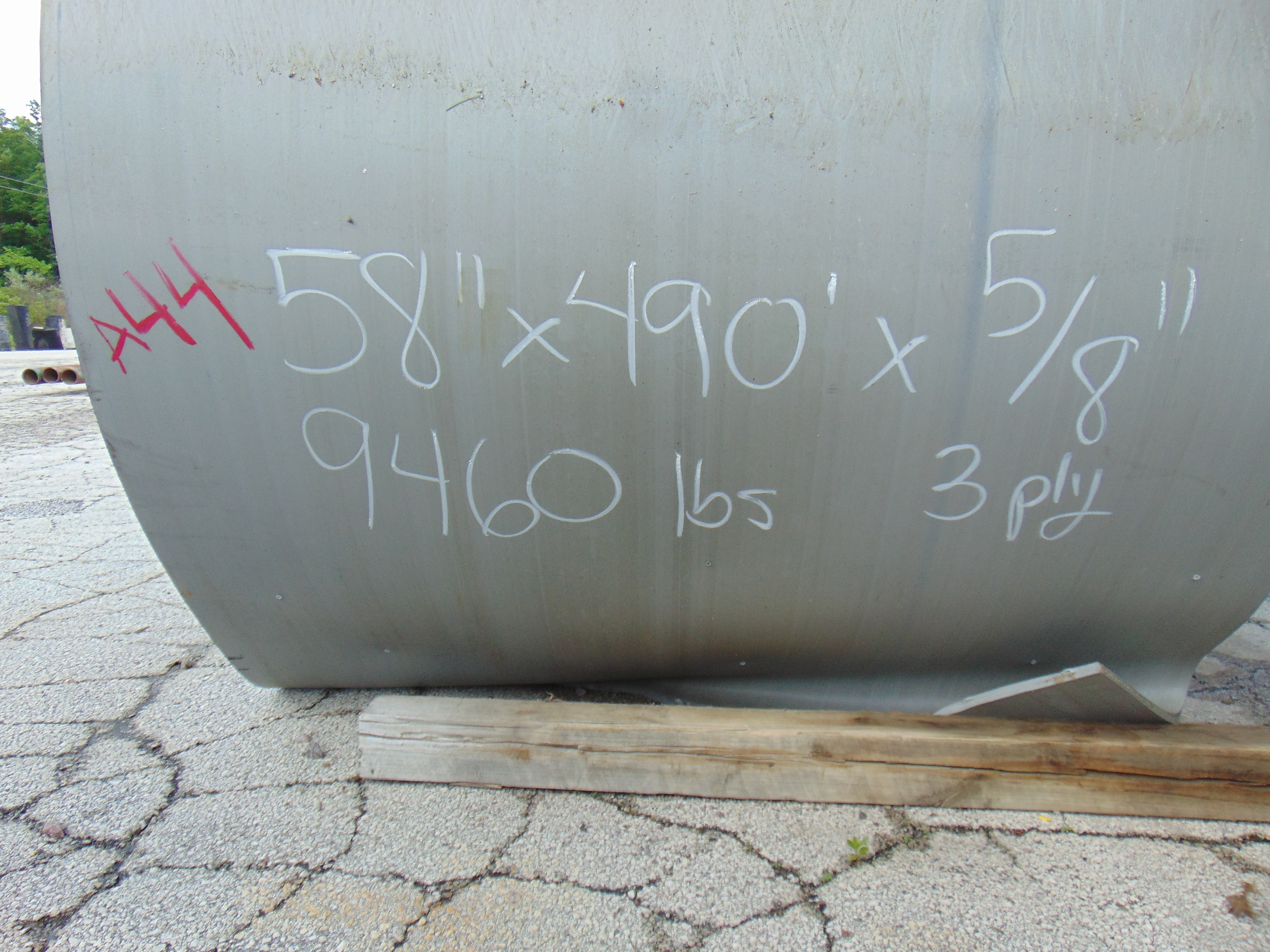 Conveyor 58" x 490' x 5/8" - 3 ply - Image 2