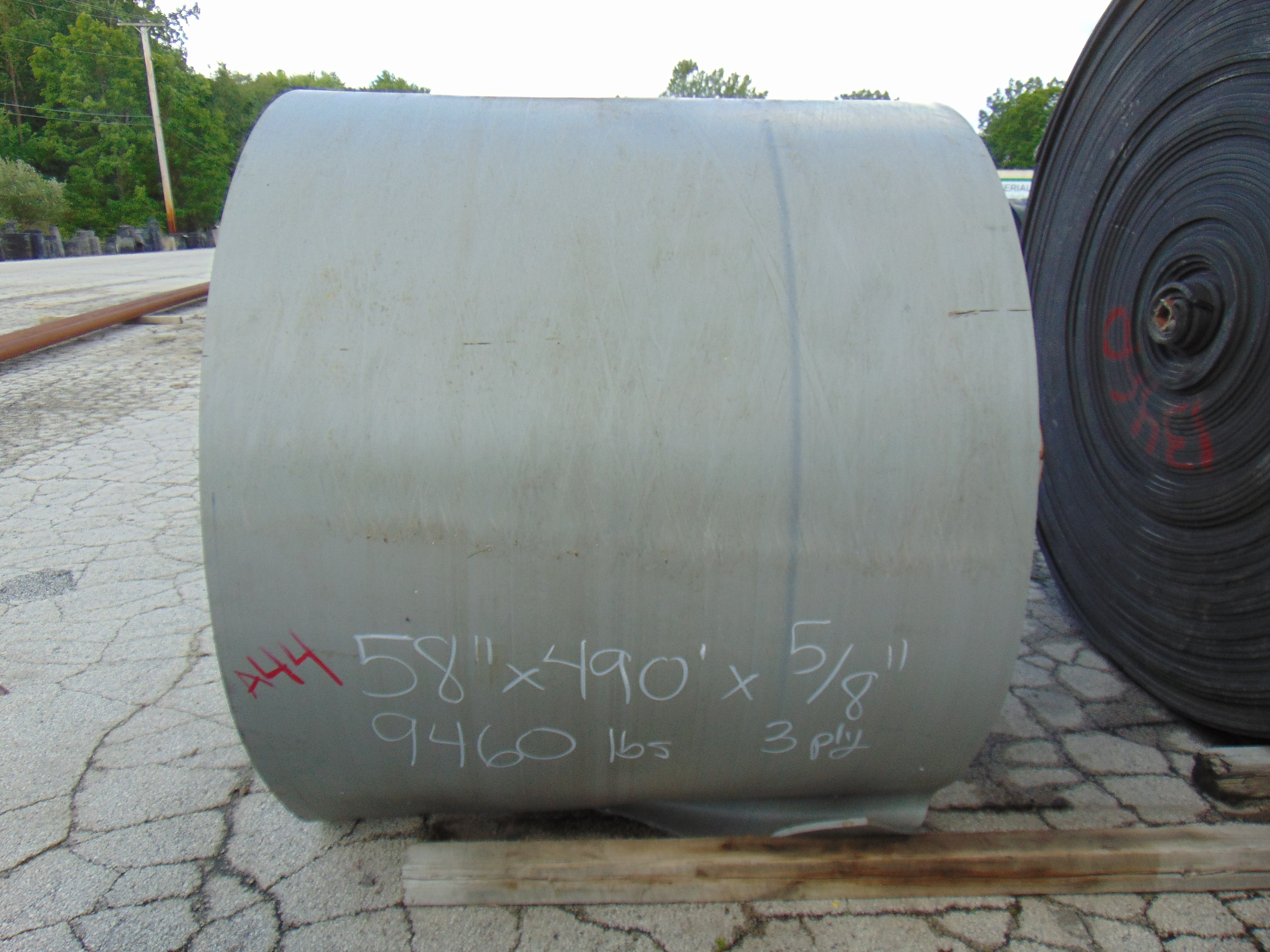 Conveyor 58" x 490' x 5/8" - 3 ply - Image 3