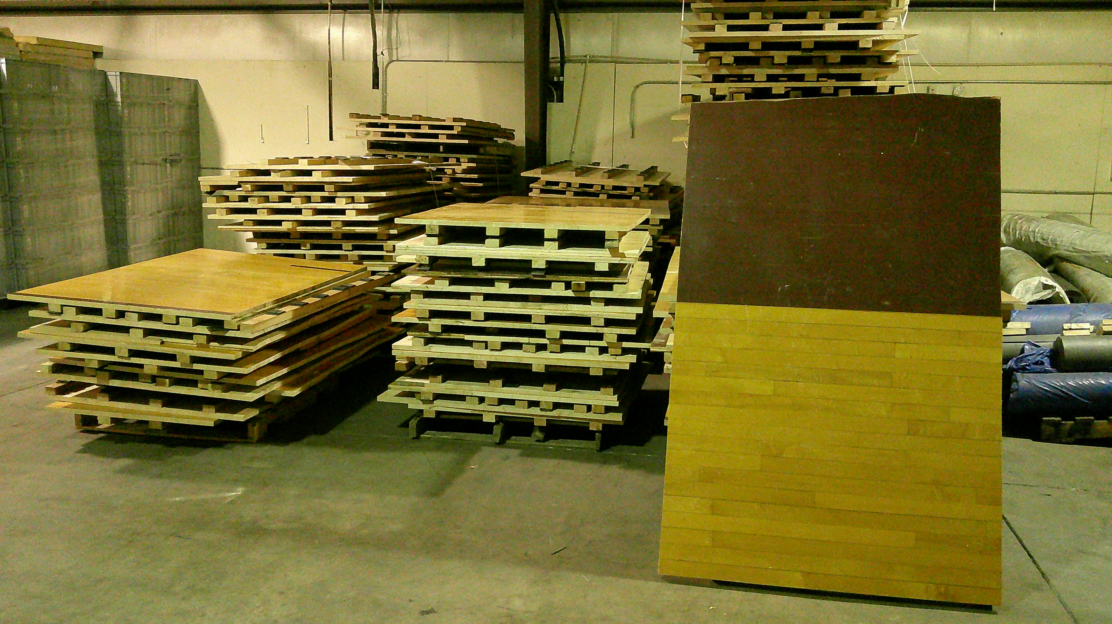 Wood Gym Floor - 5' x 4' x 1" - Image 2