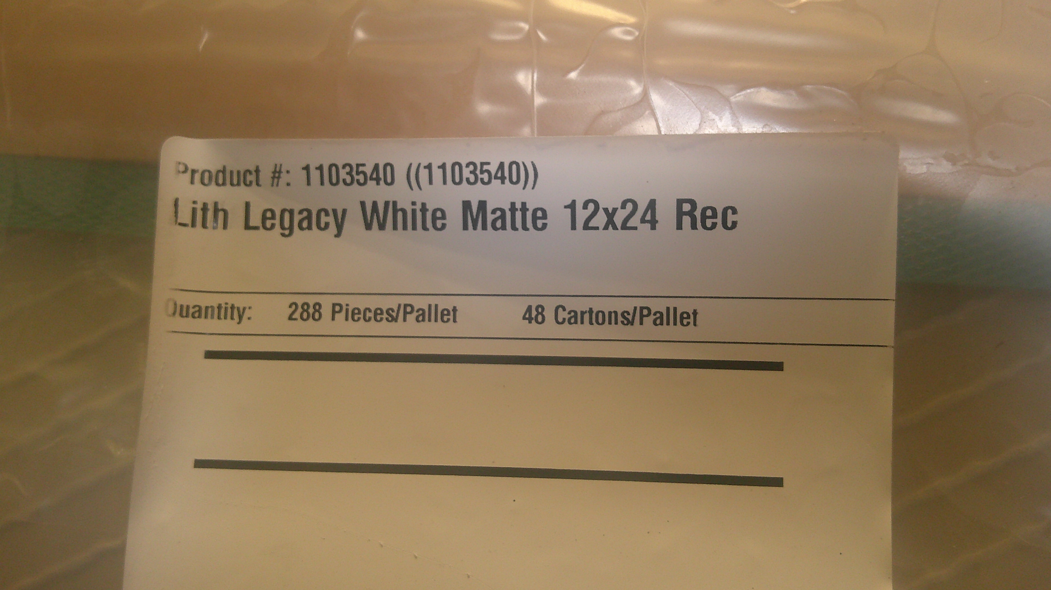 Lith Legacy White - 12" x 24" - Image 3