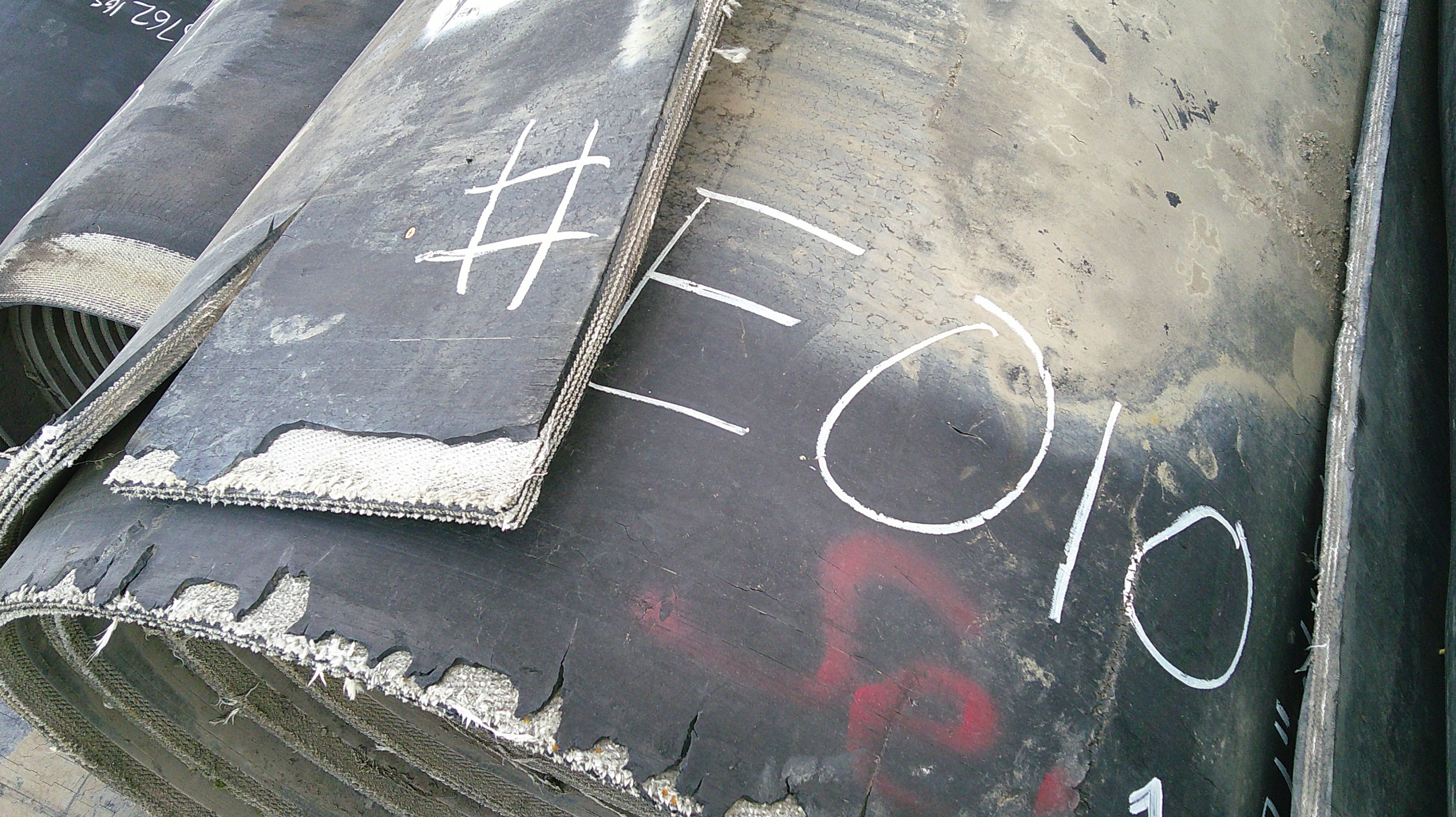Used Rubber Conveyor