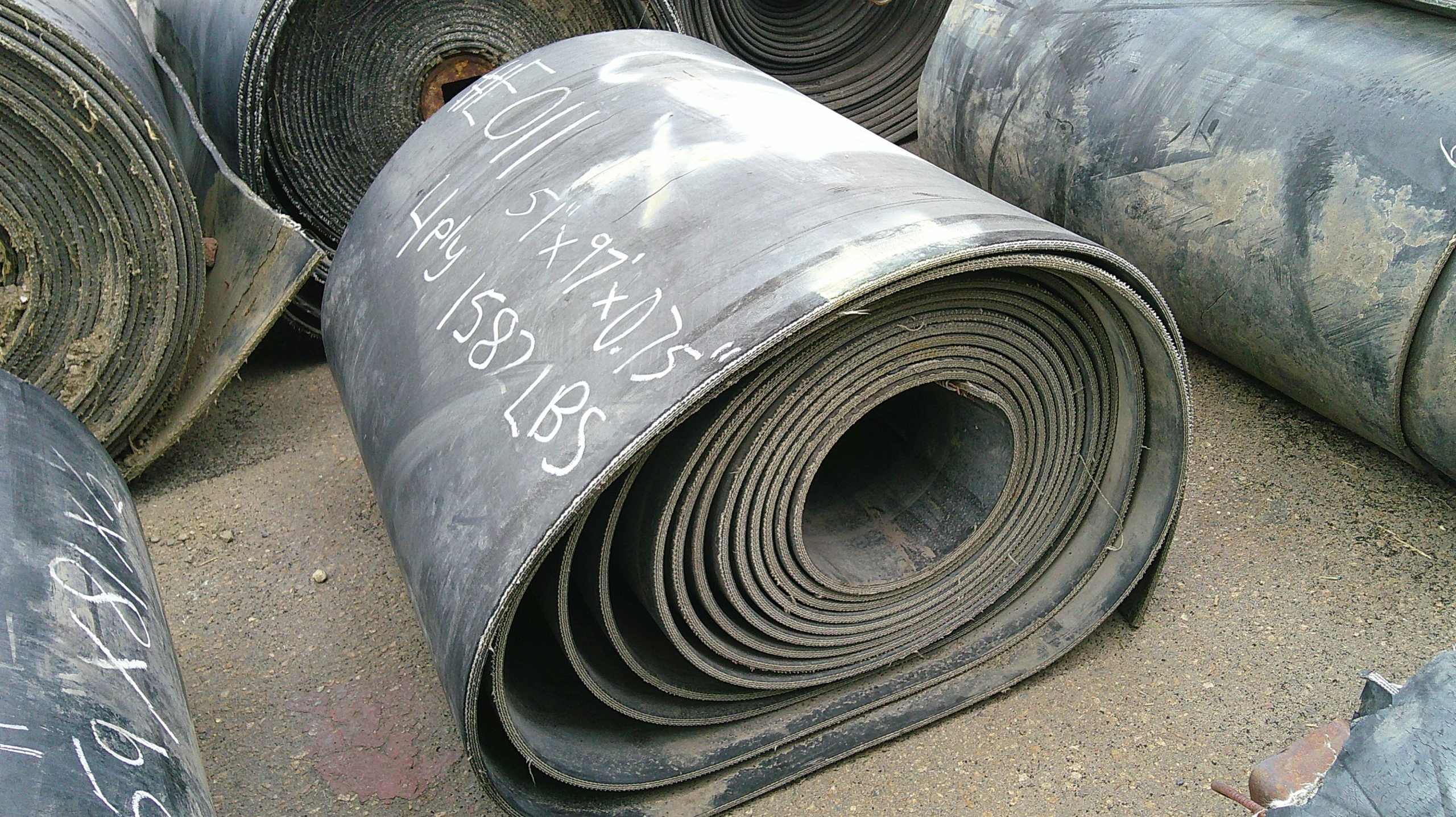 Used Rubber Conveyor