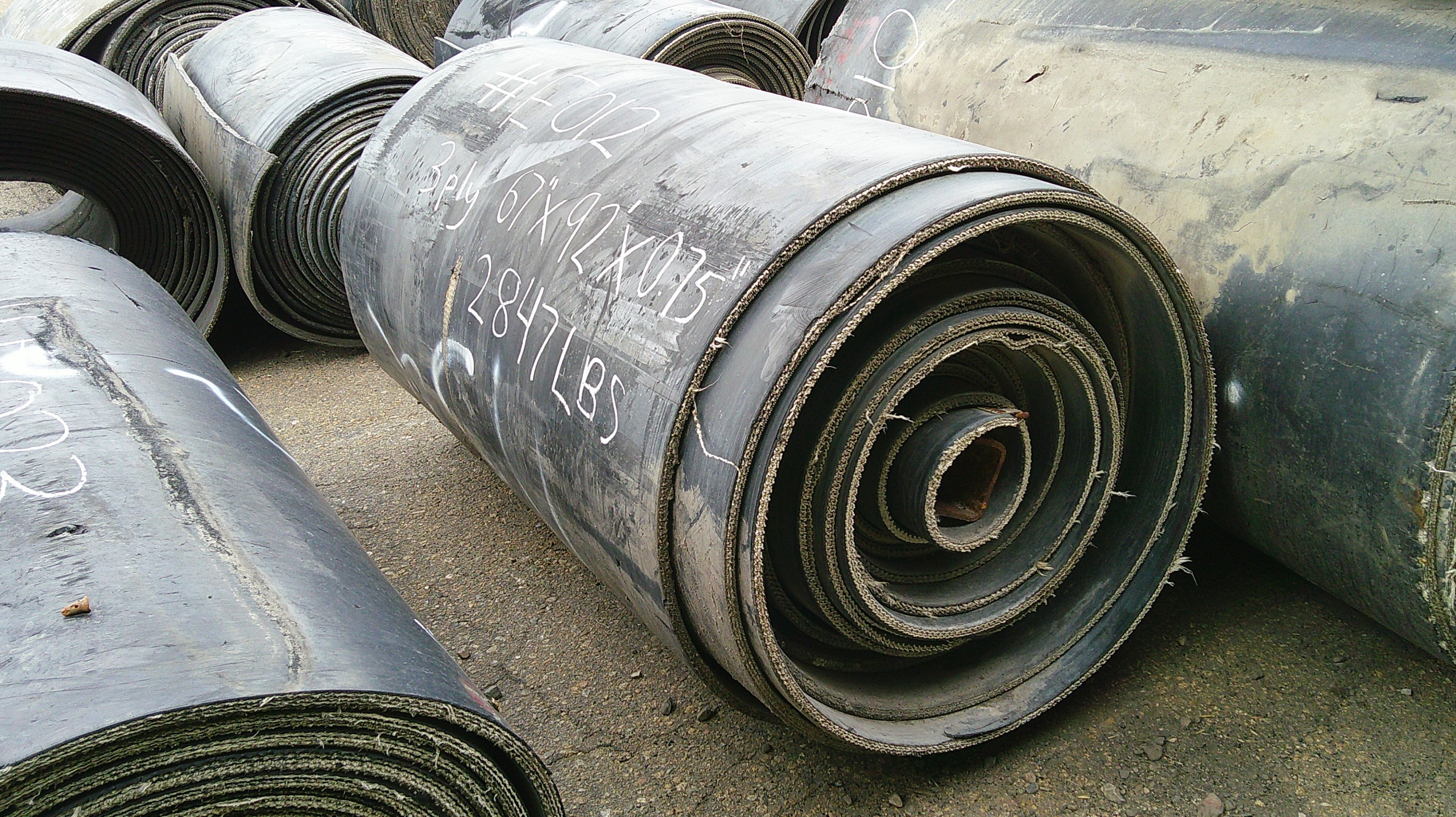 Used Rubber Conveyor