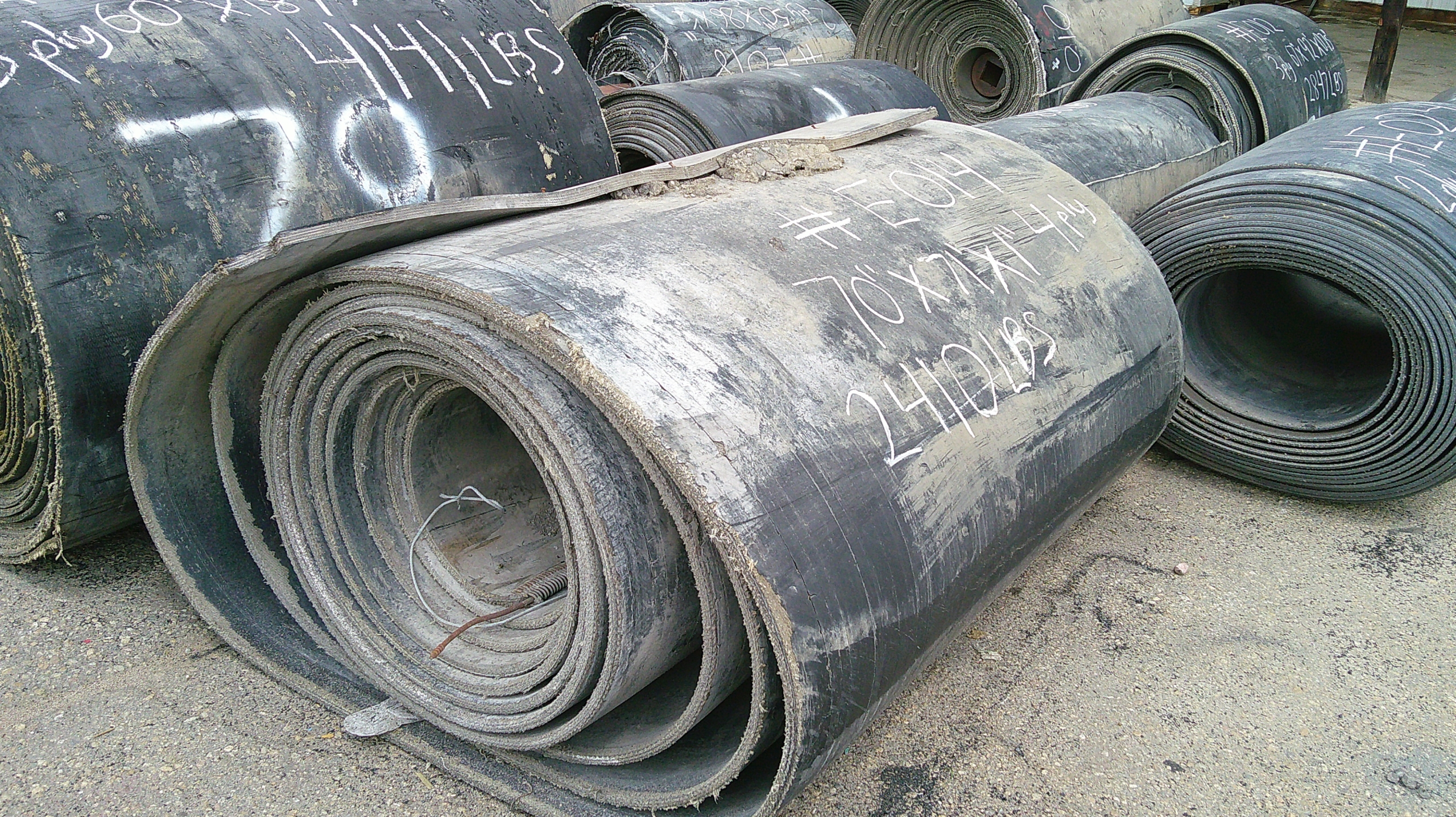 Used Rubber Conveyor