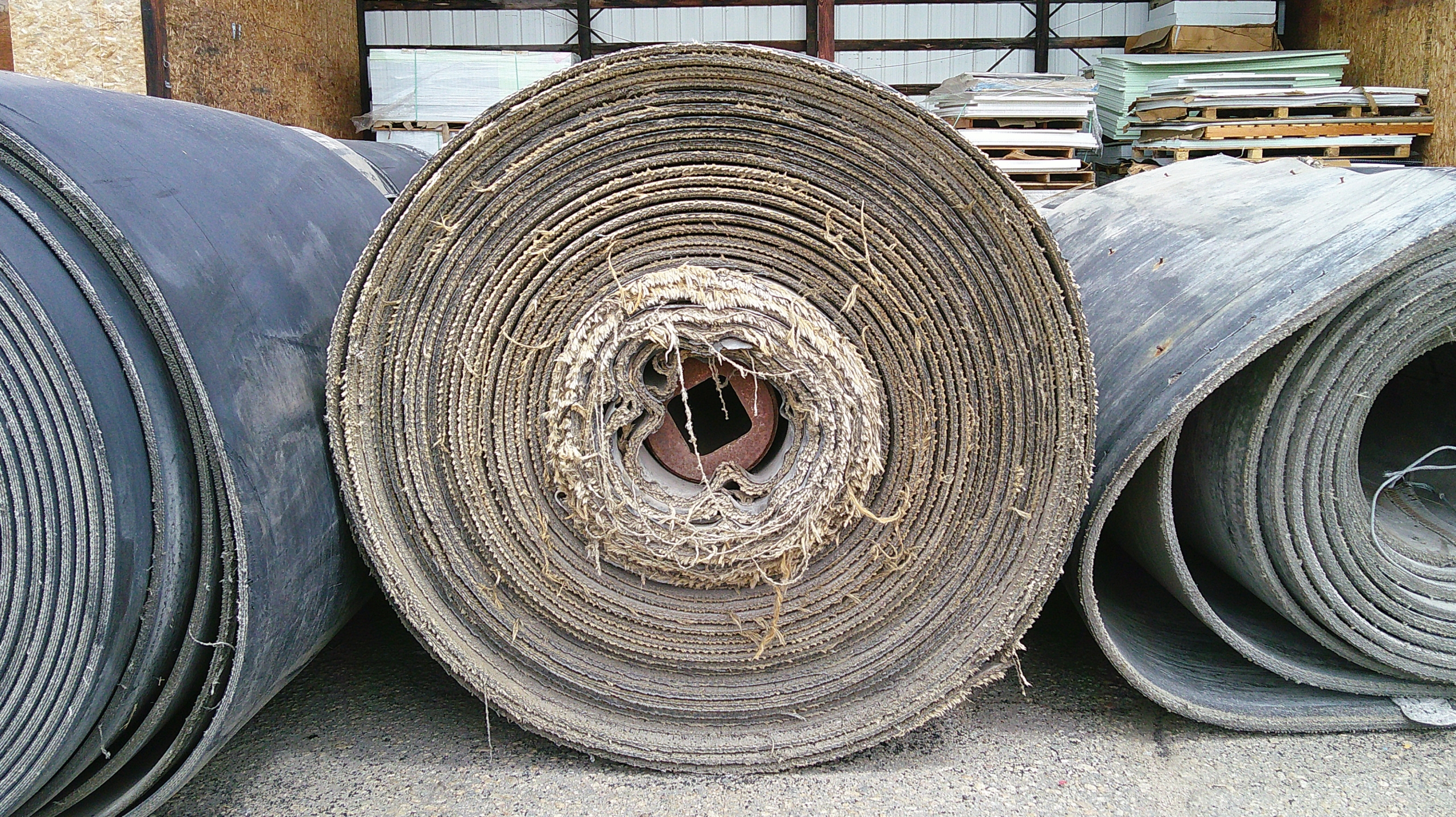 Used Rubber Conveyor