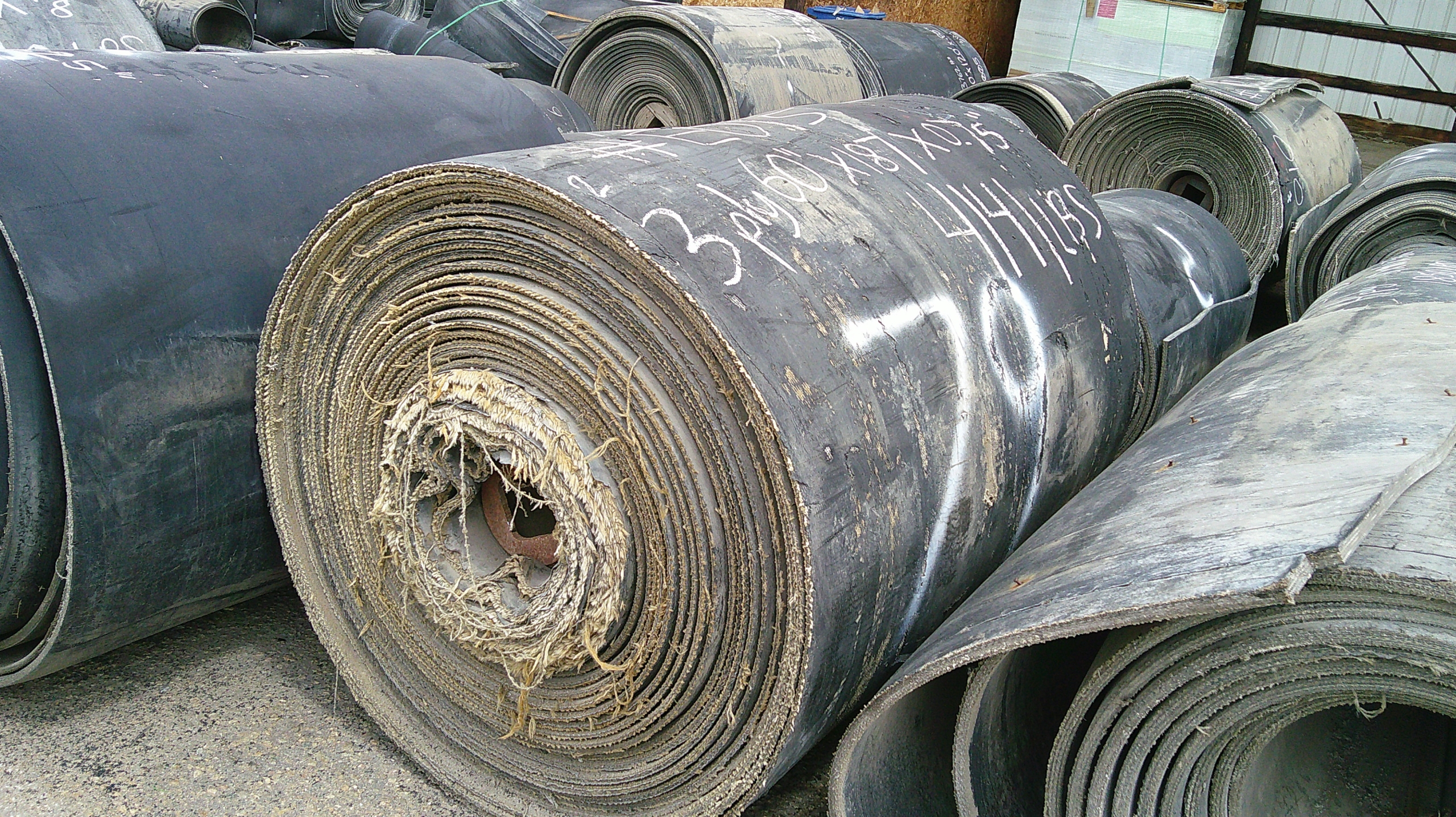 Used Rubber Conveyor