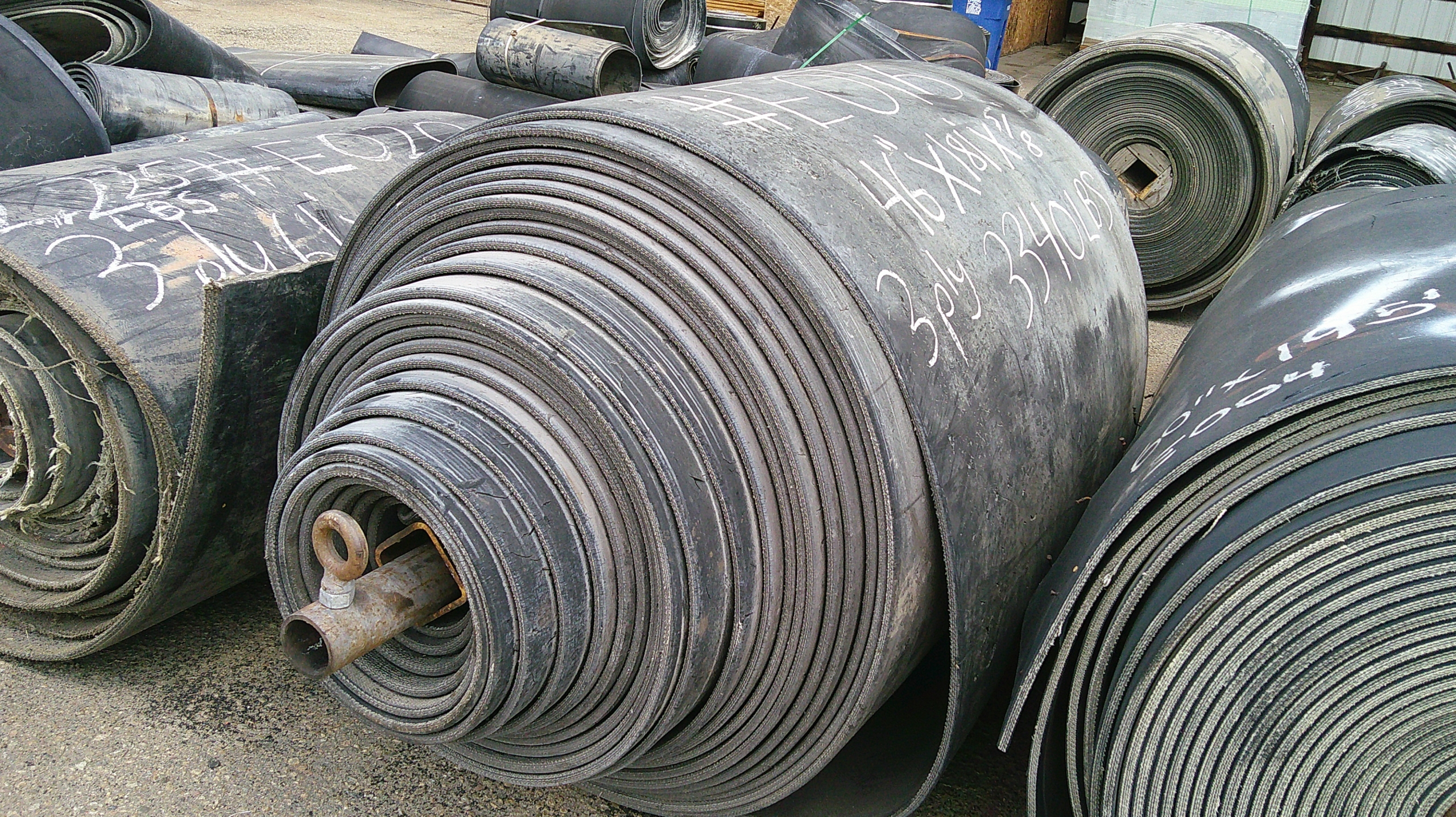 Used Rubber Conveyor