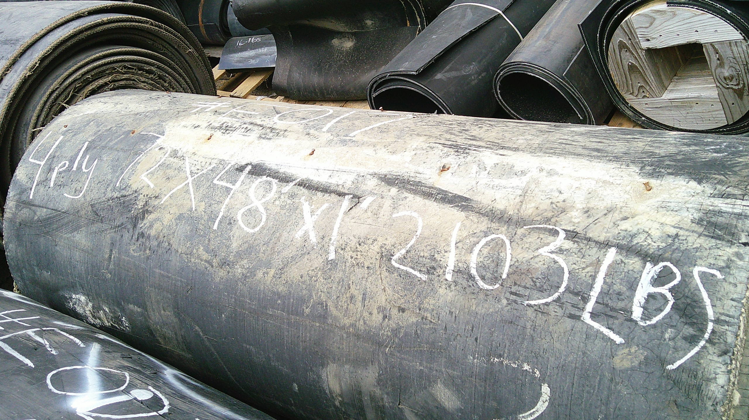 Used Rubber Conveyor