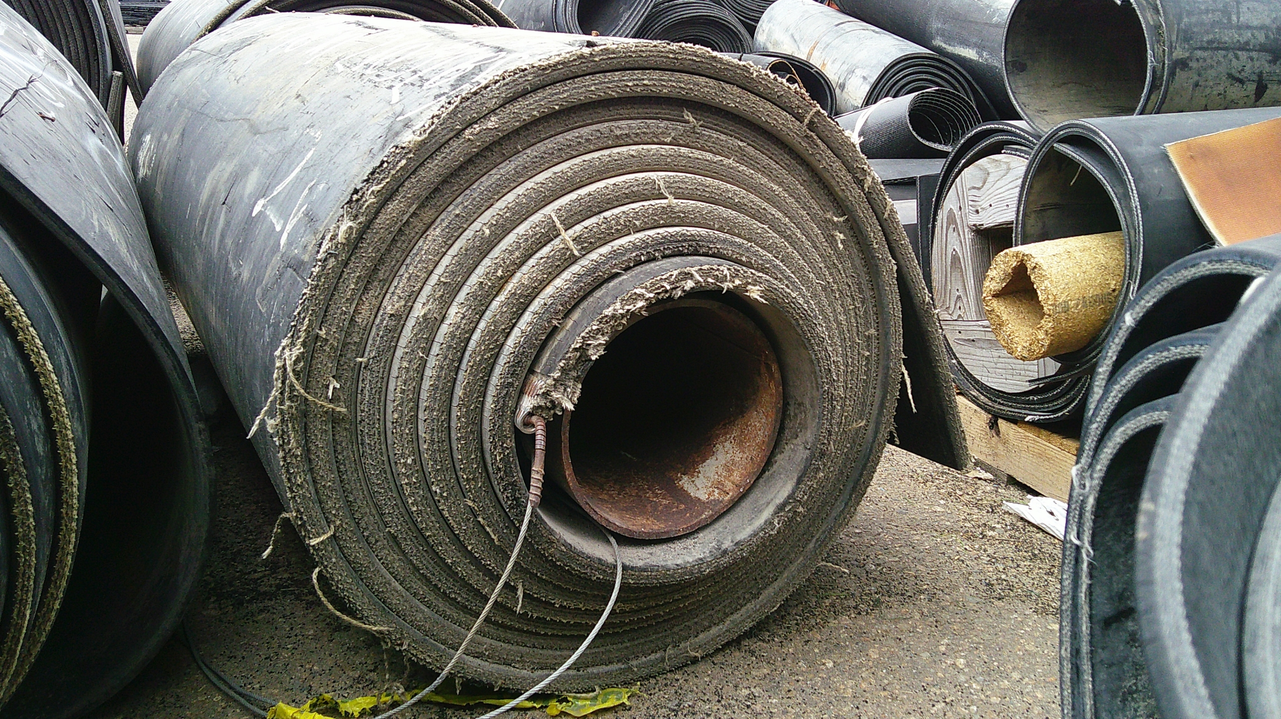 Used Rubber Conveyor