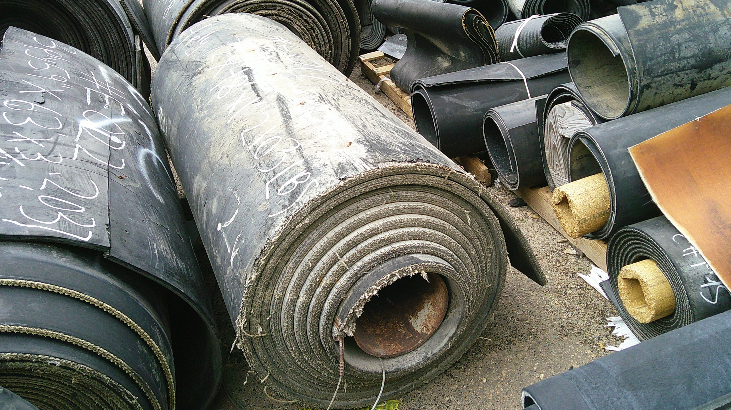 Used Rubber Conveyor