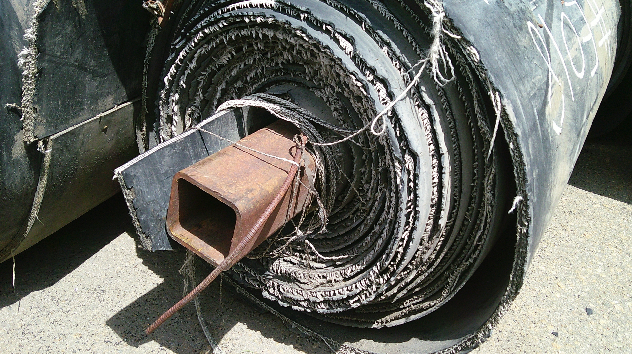 Used Rubber Conveyor