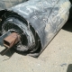 Conveyor 50" x 86' x 1/2" - 2 ply Used Rubber Conveyor
