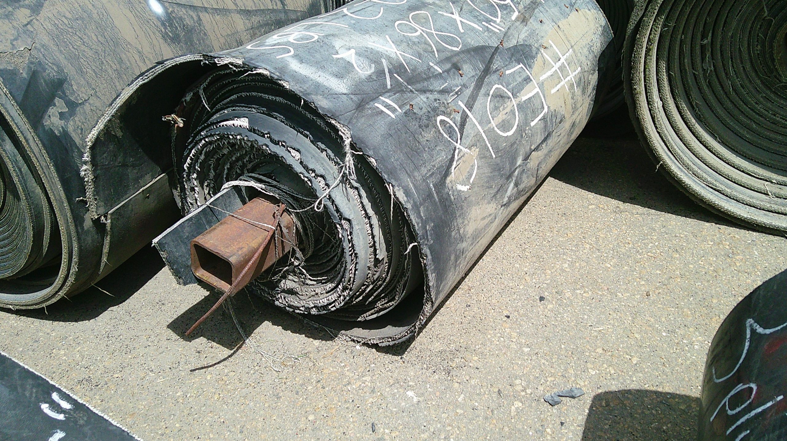 Used Rubber Conveyor