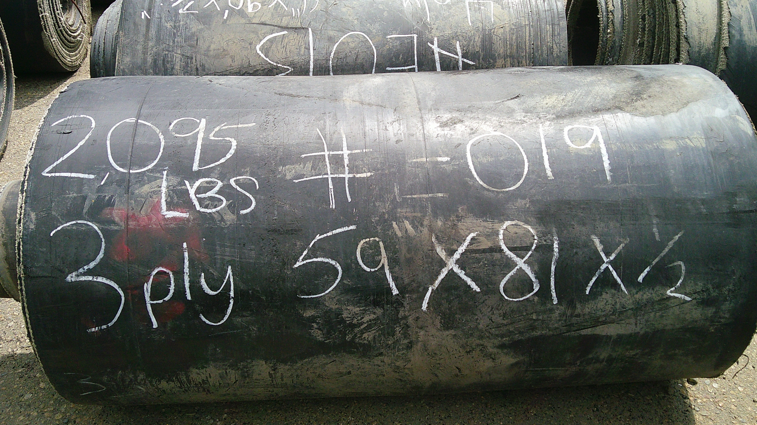 Used Rubber Conveyor
