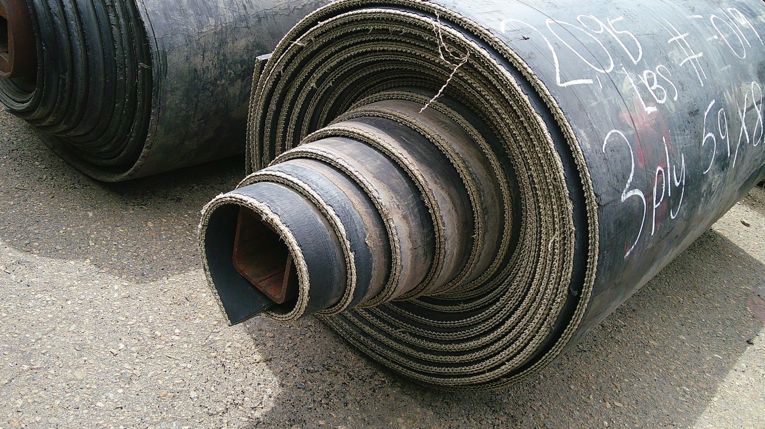 Used Rubber Conveyor