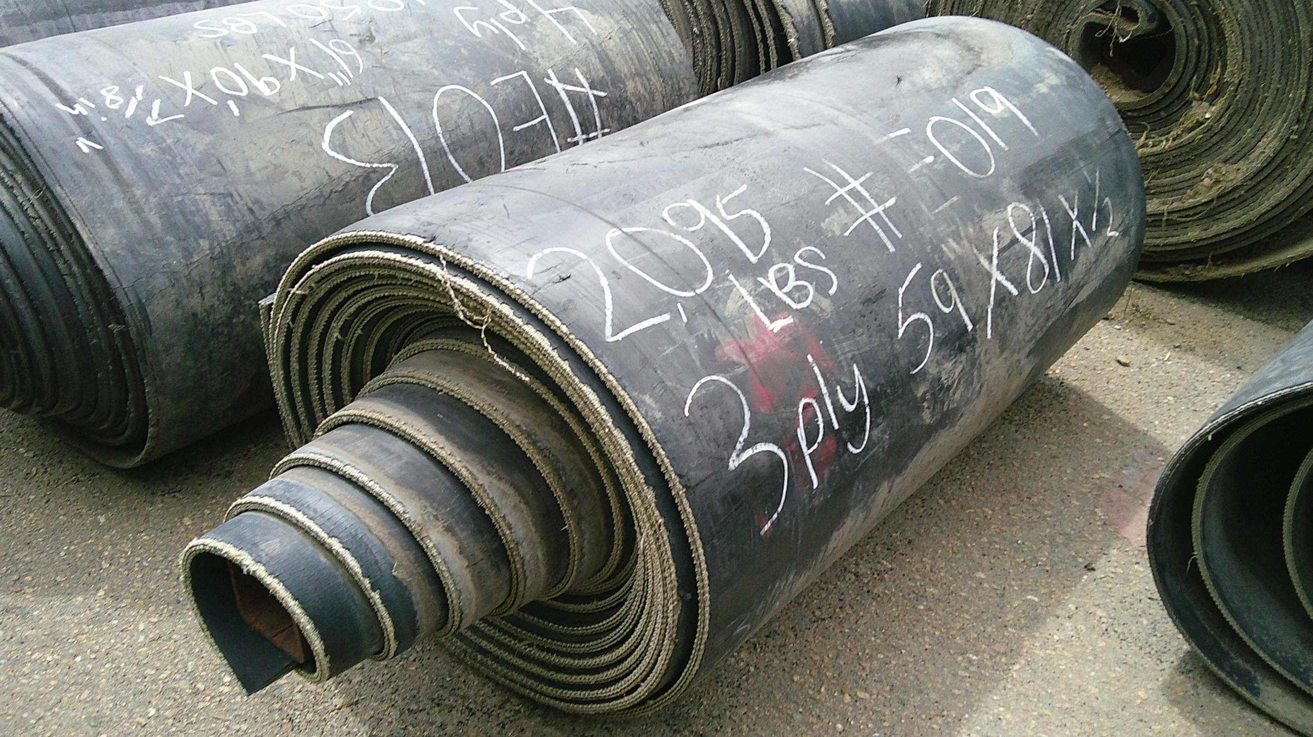 Used Rubber Conveyor