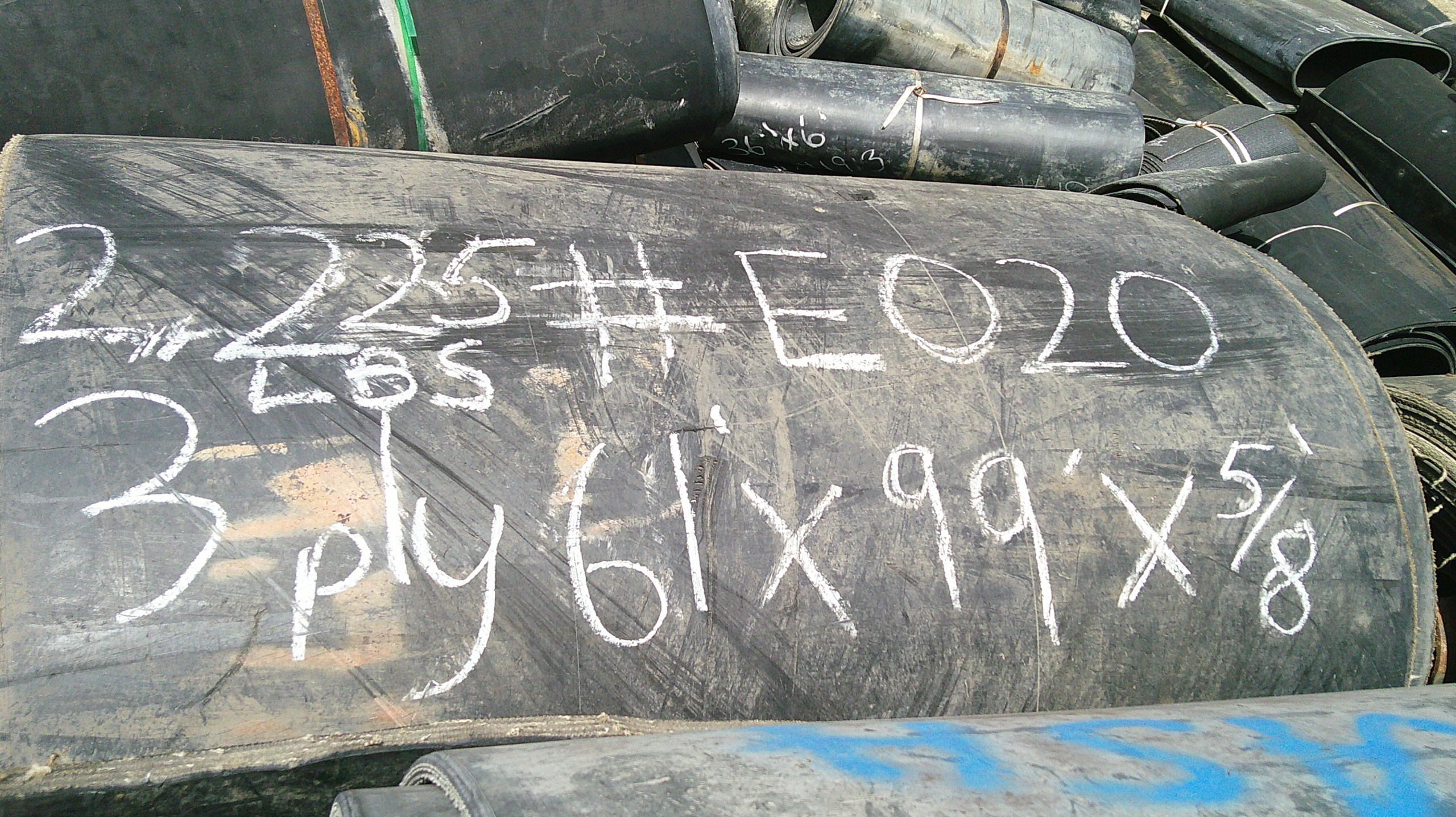 Used Rubber Conveyor
