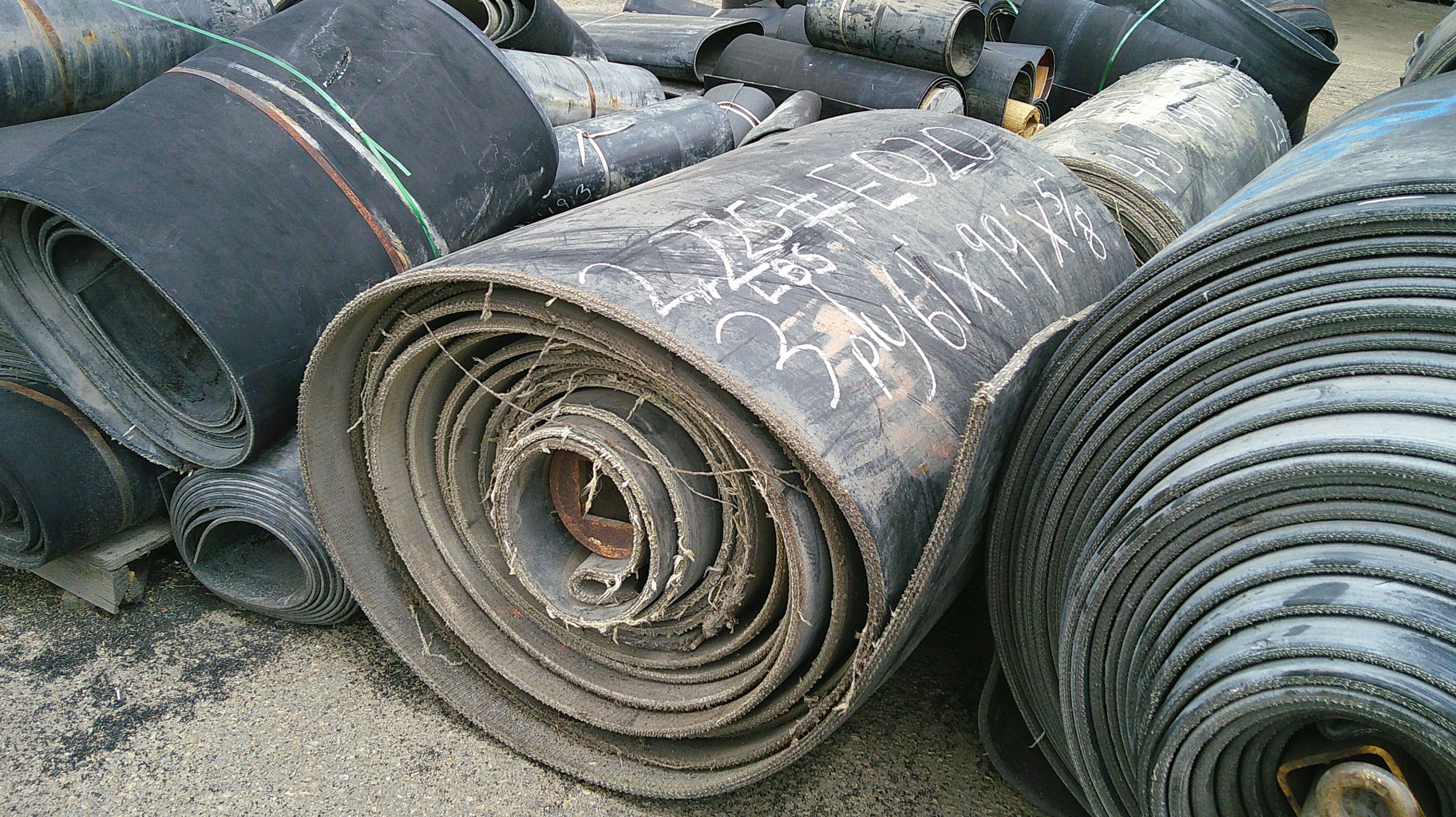 Used Rubber Conveyor