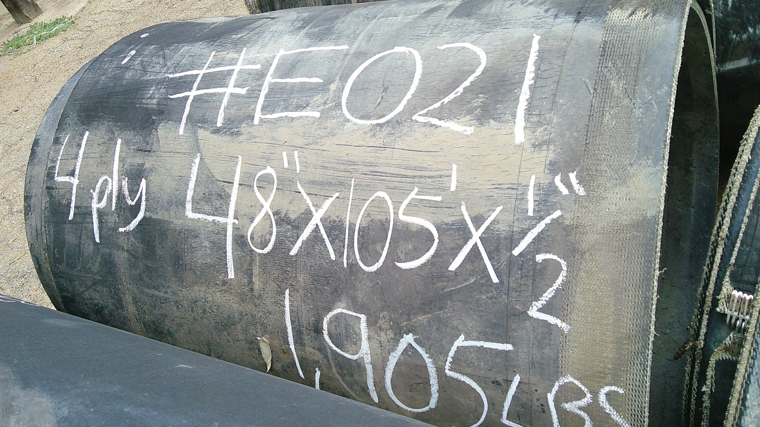 Used Rubber Conveyor