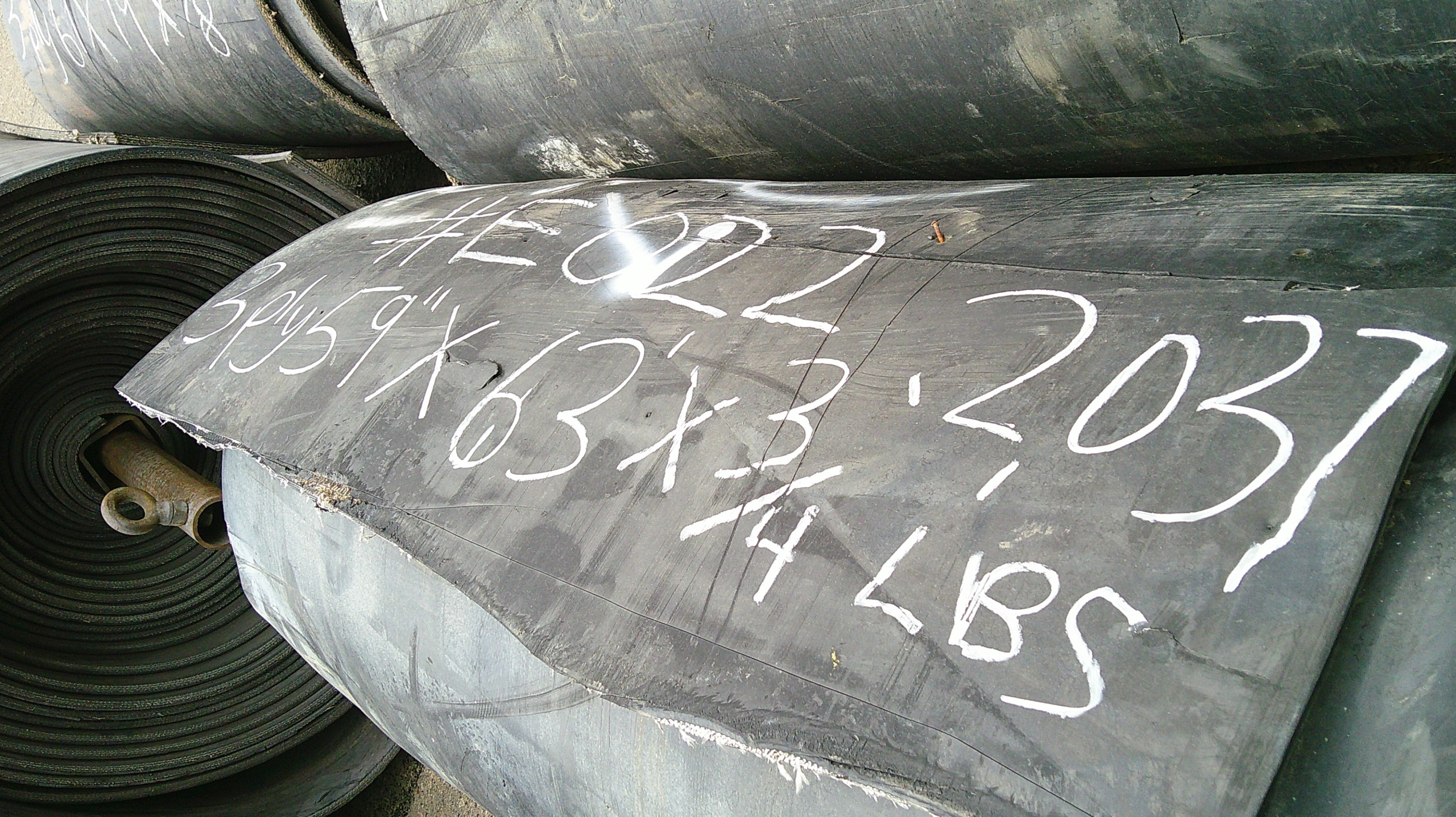 Used Rubber Conveyor