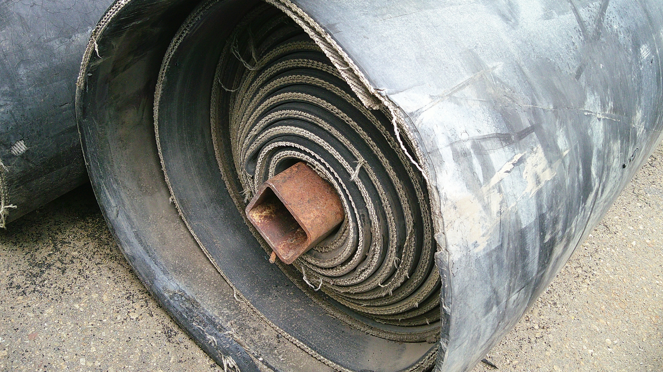 Used Rubber Conveyor
