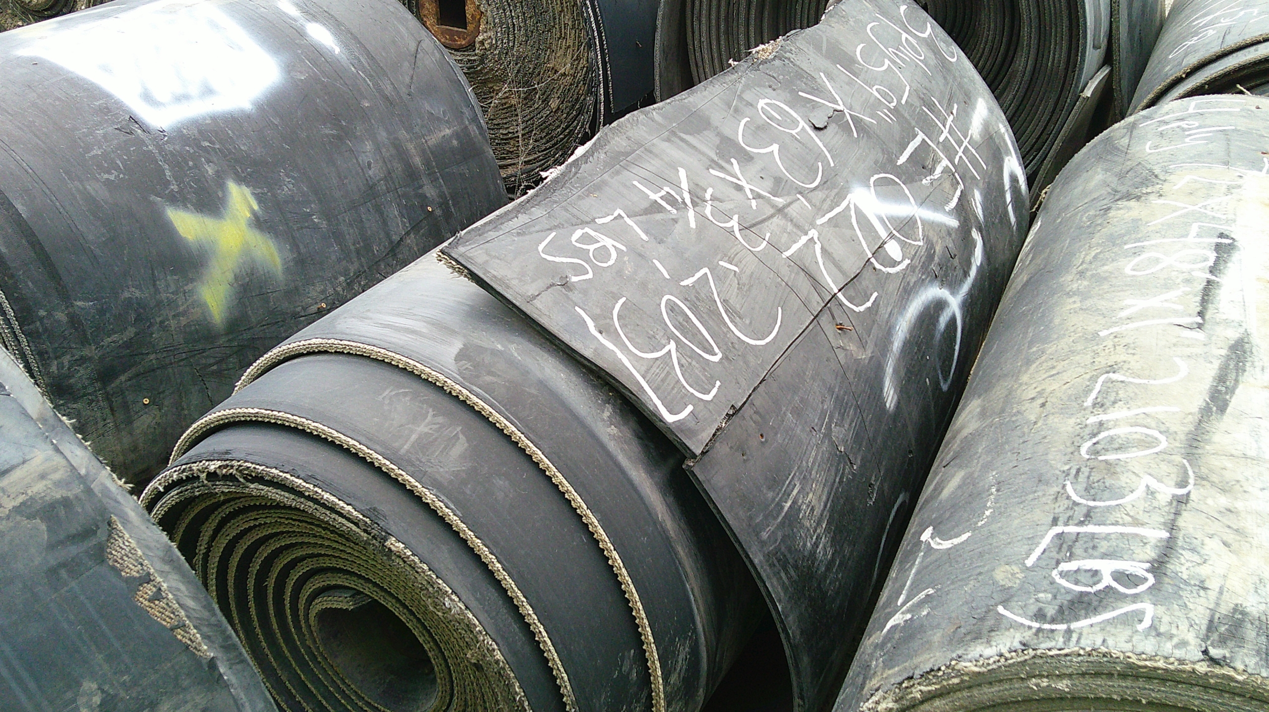 Used Rubber Conveyor