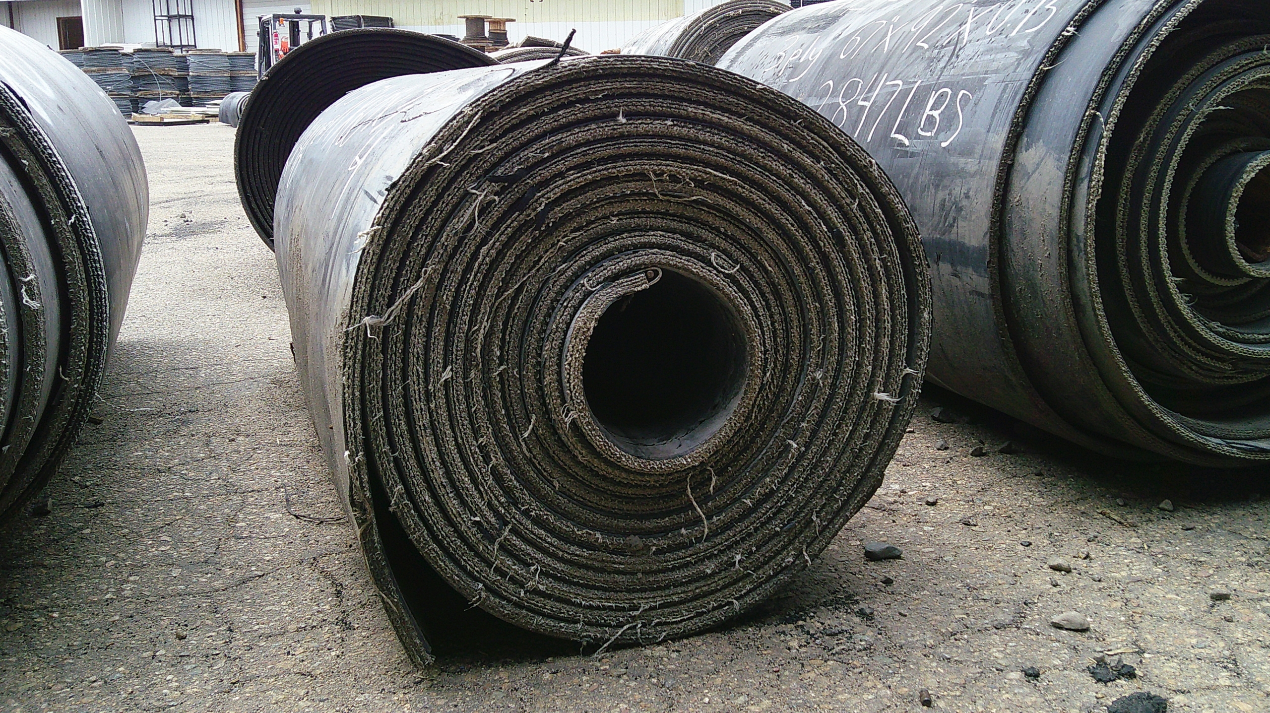 Used Rubber Conveyor