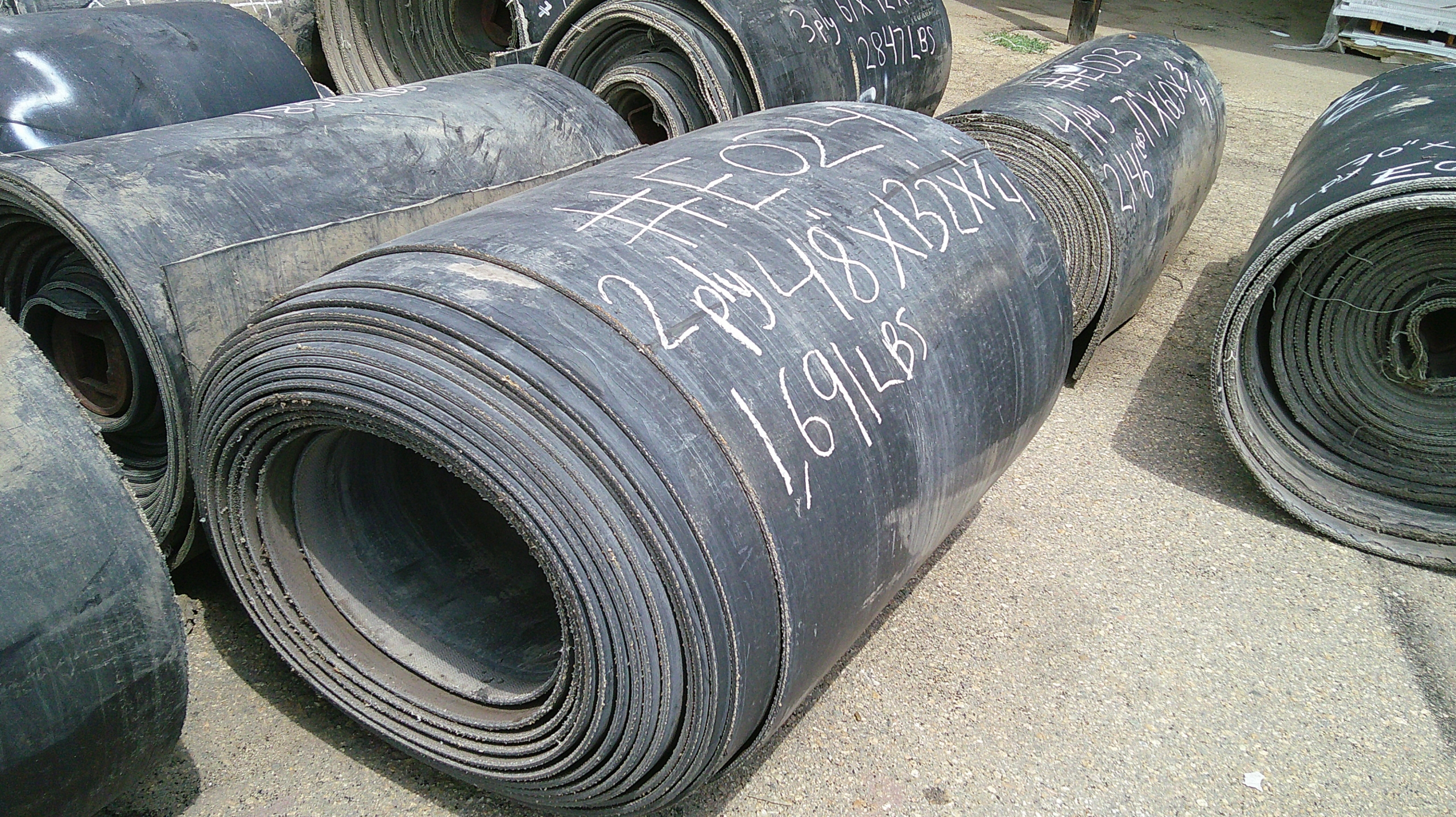 Used Rubber Conveyor