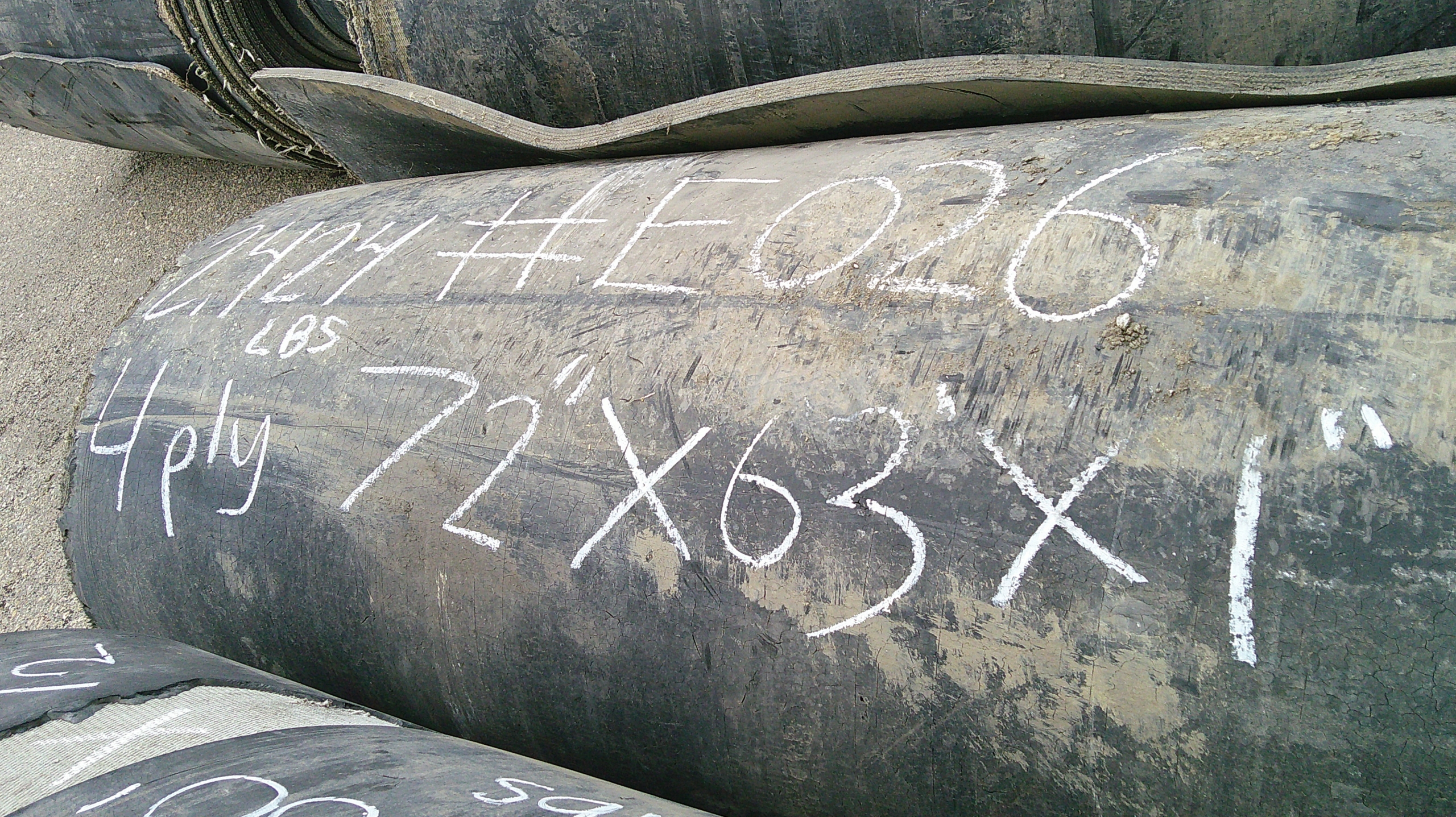 Used Rubber Conveyor