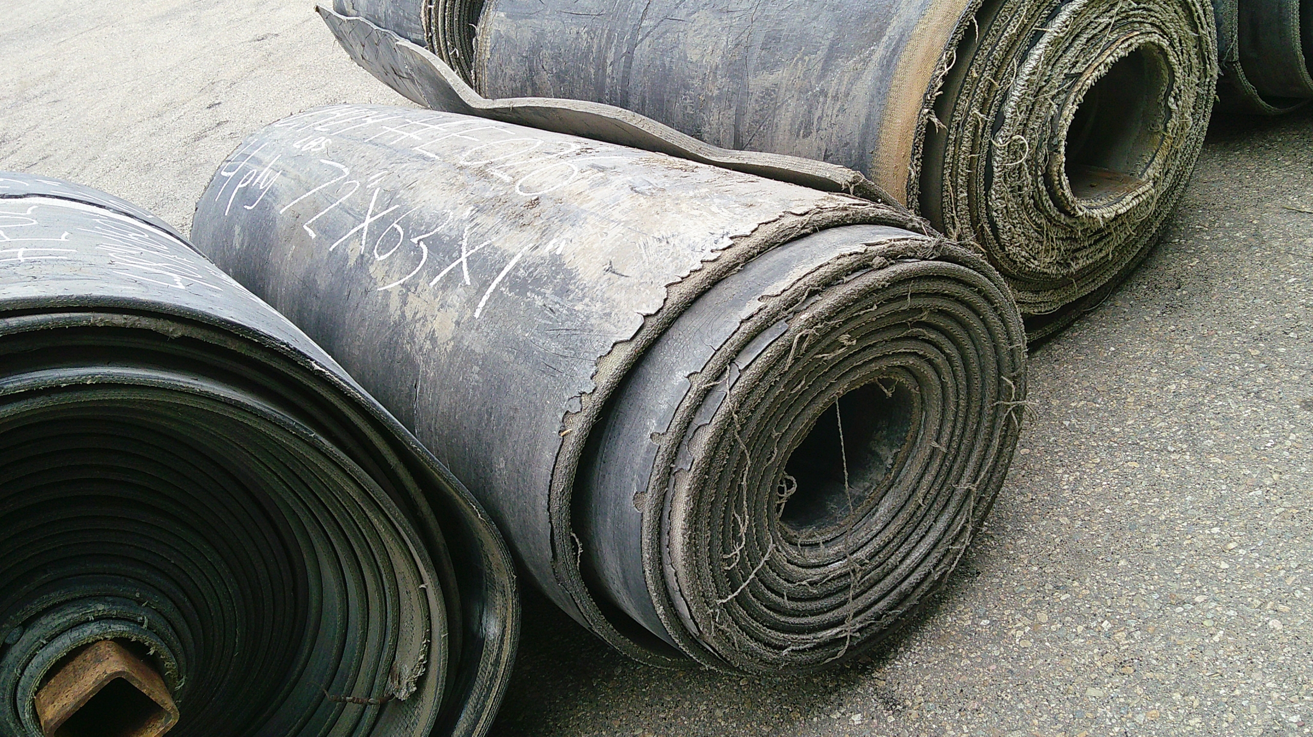 Used Rubber Conveyor