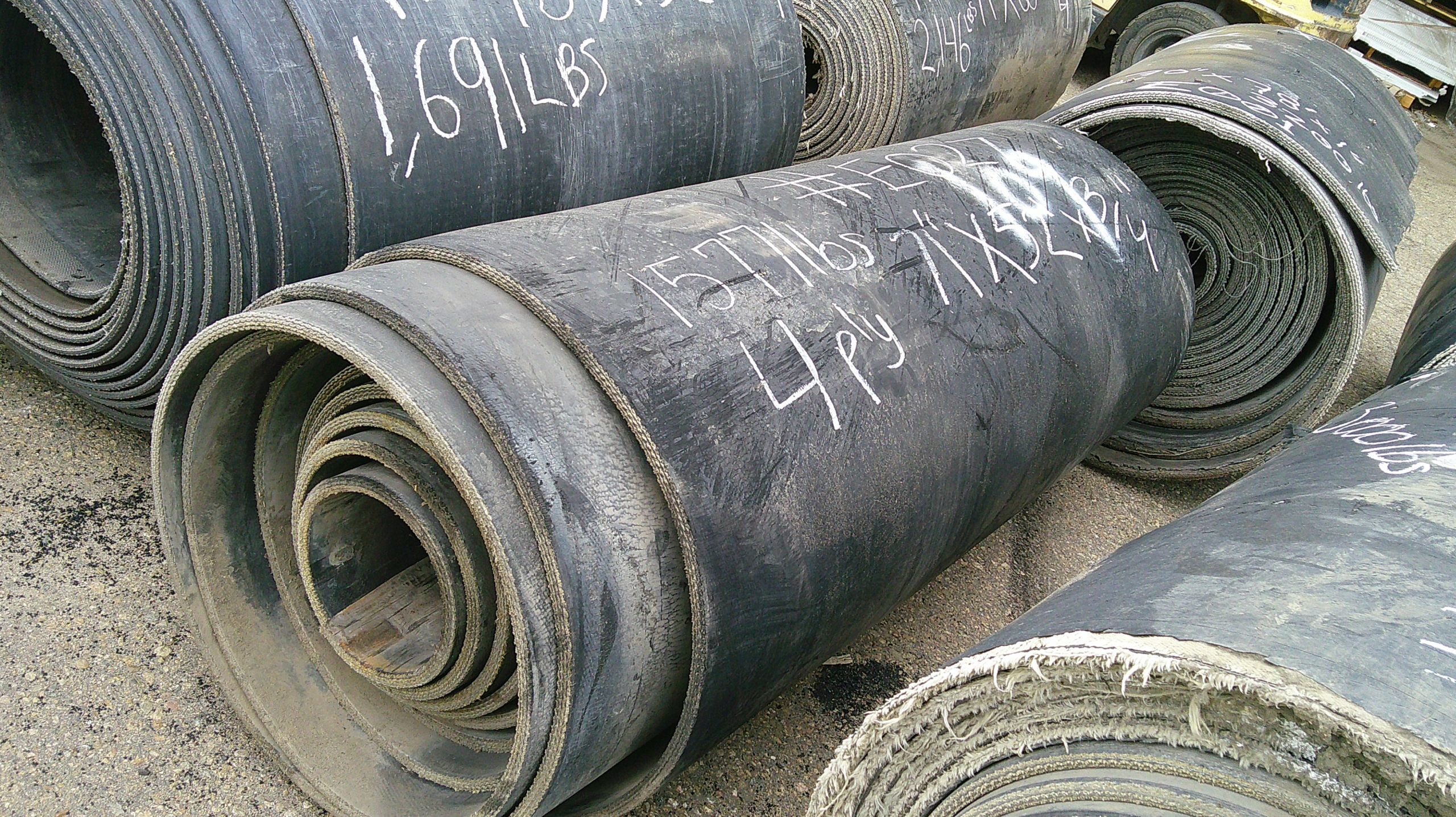 Used Rubber Conveyor