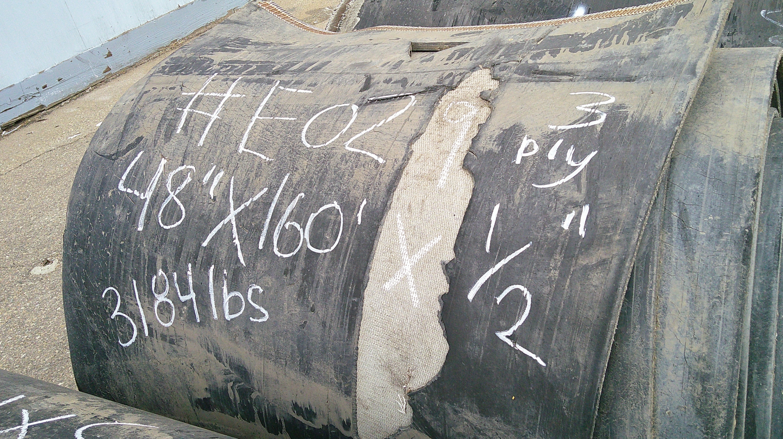 Used Rubber Conveyor
