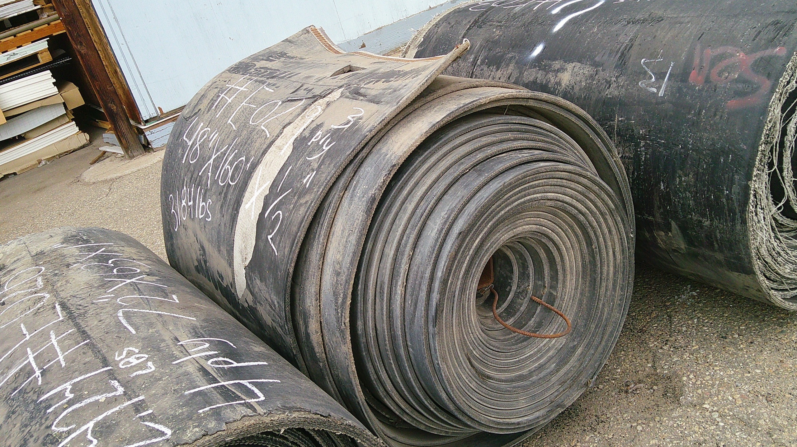 Used Rubber Conveyor