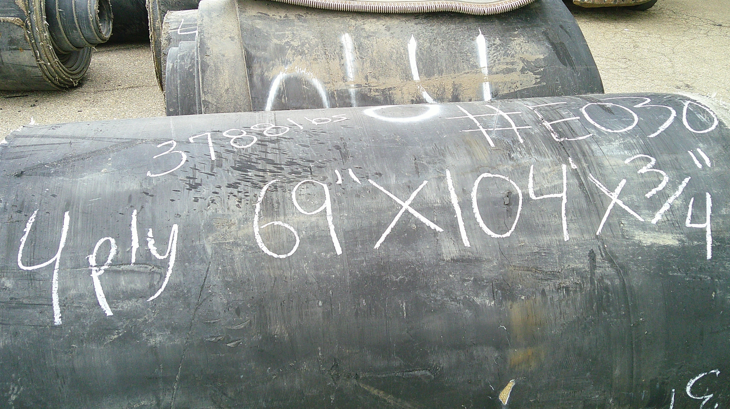 Used Rubber Conveyor