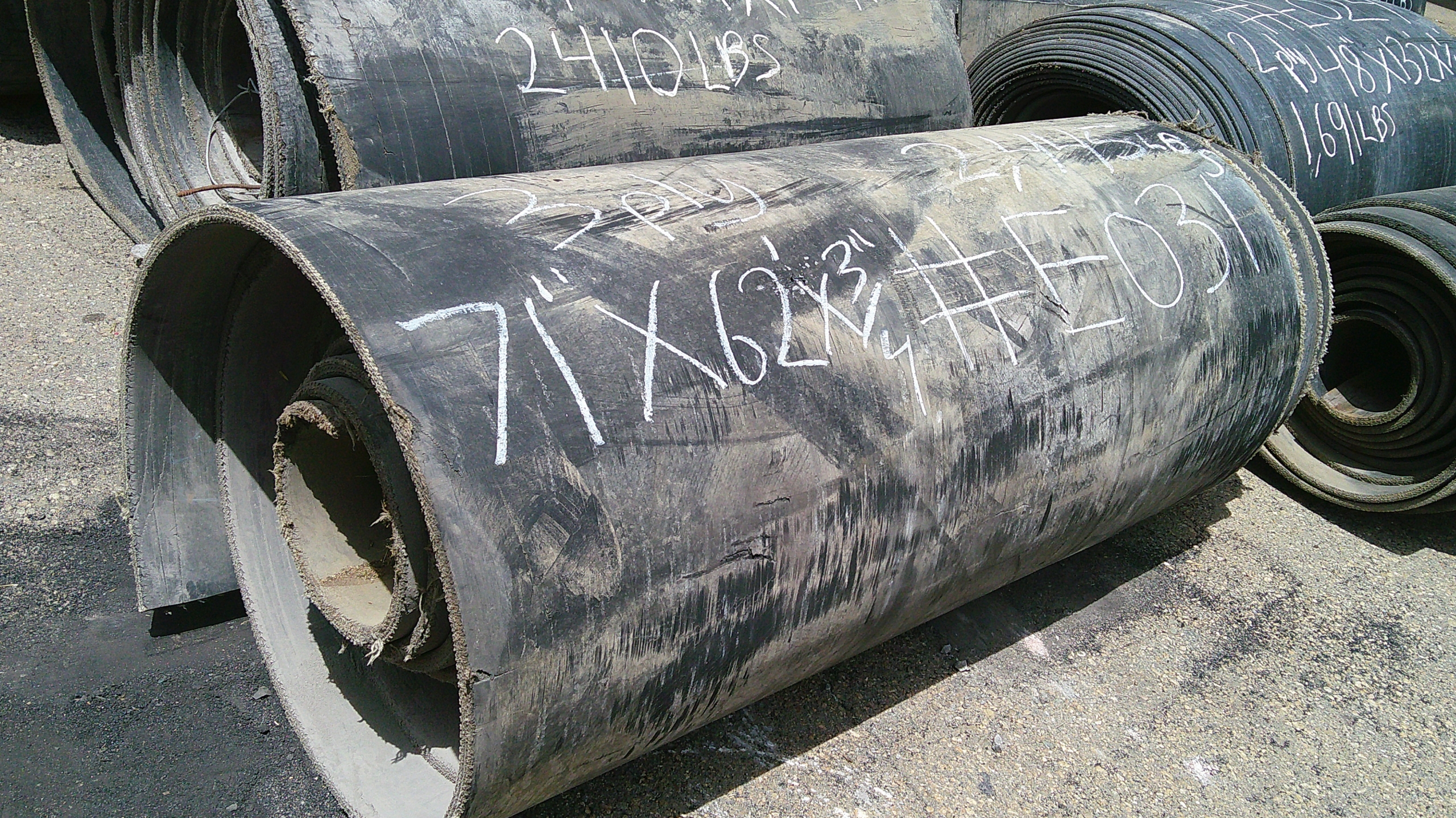 Used Rubber Conveyor