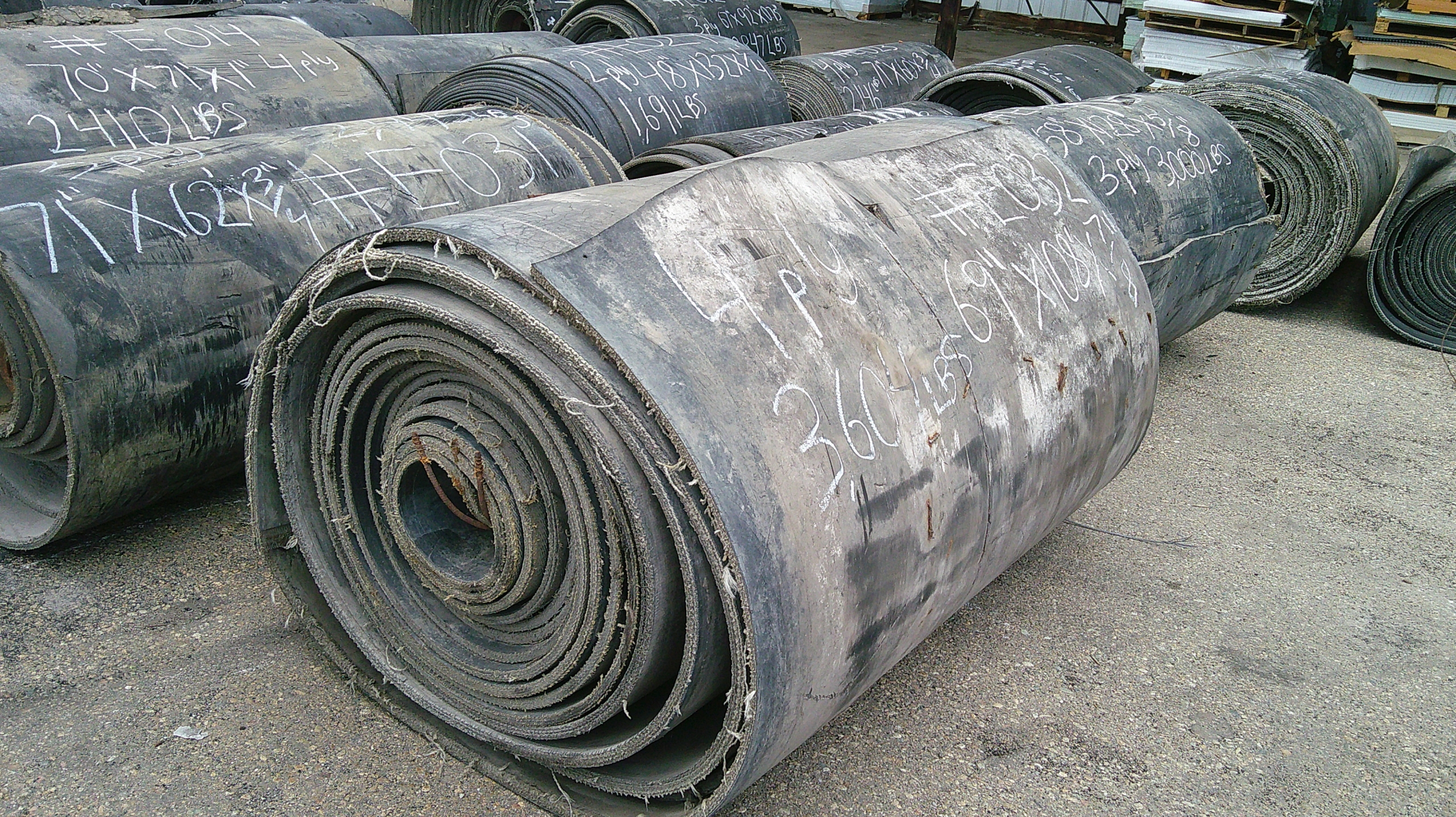 Used Rubber Conveyor