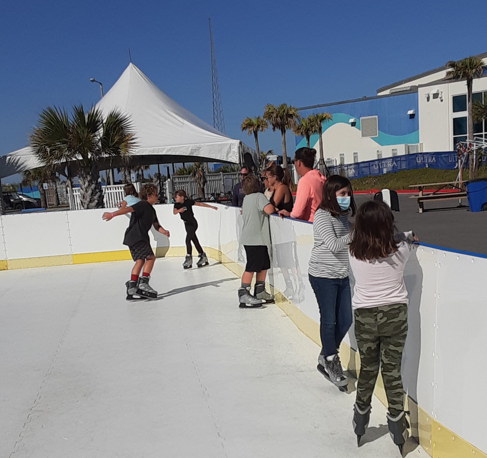 Synthetic Ice & Dasherboard System - 42' x 45' - Image 13