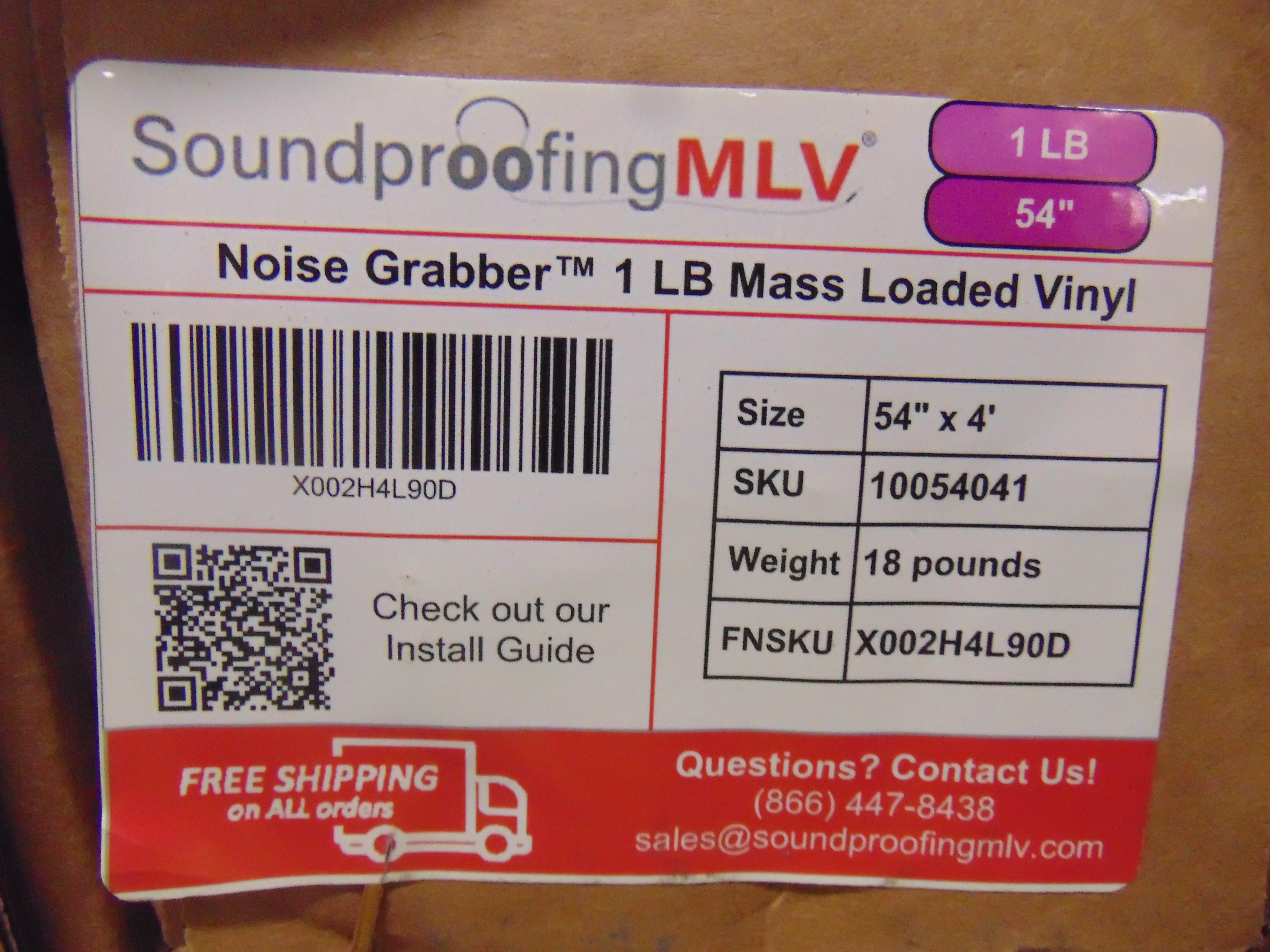 Mass Loaded Vinyl