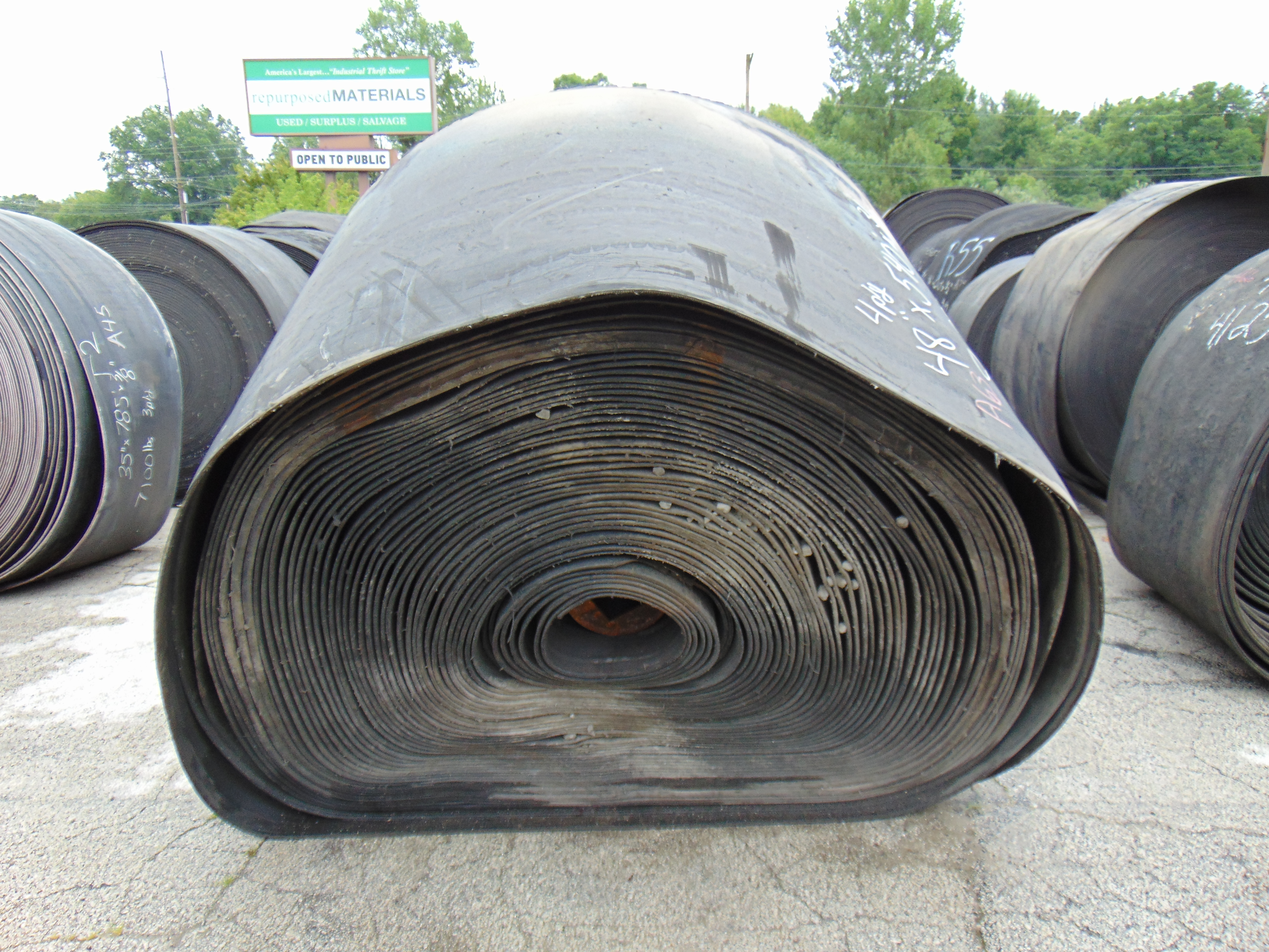 Used Rubber Conveyor