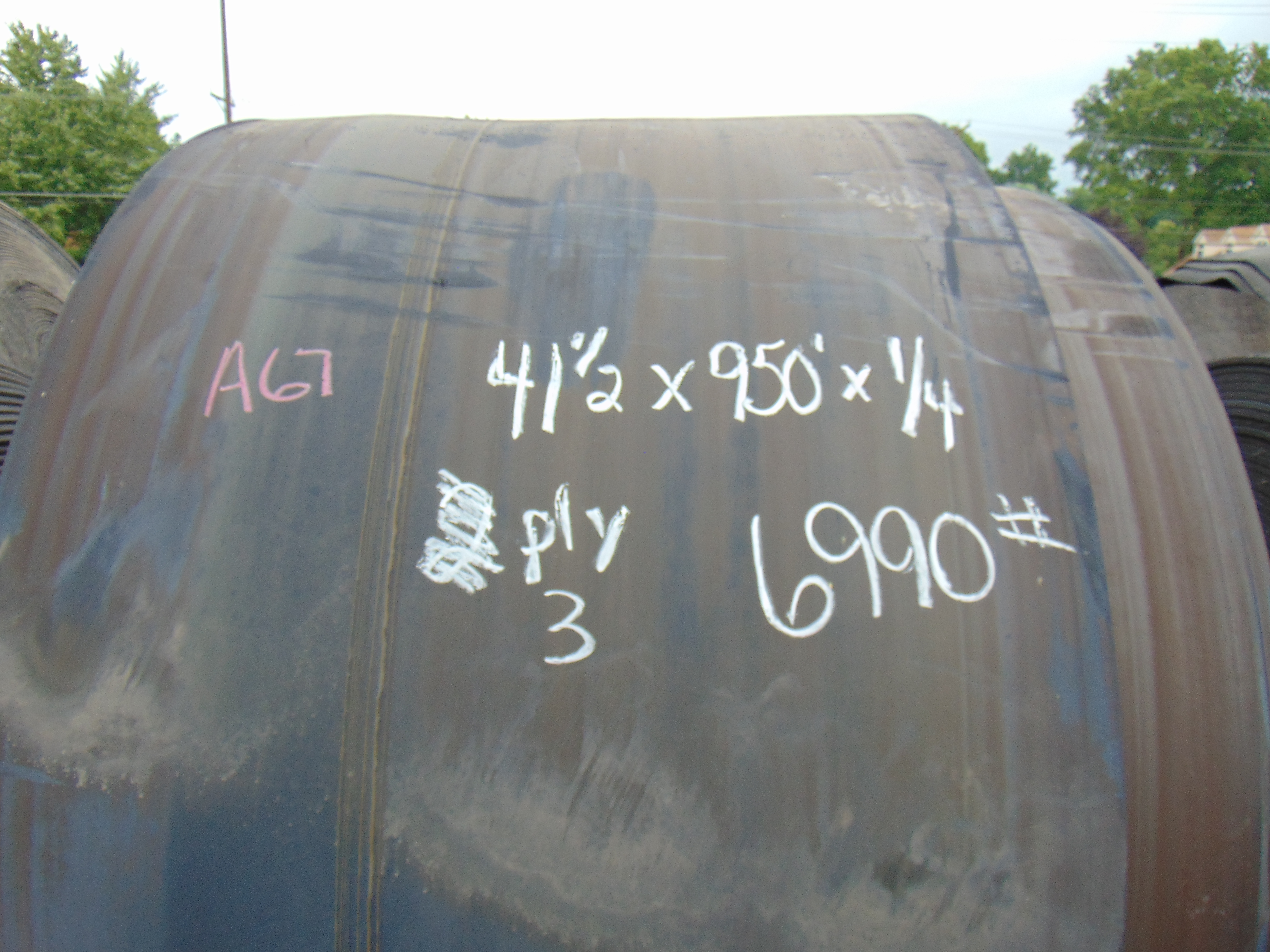 Used Rubber Conveyor
