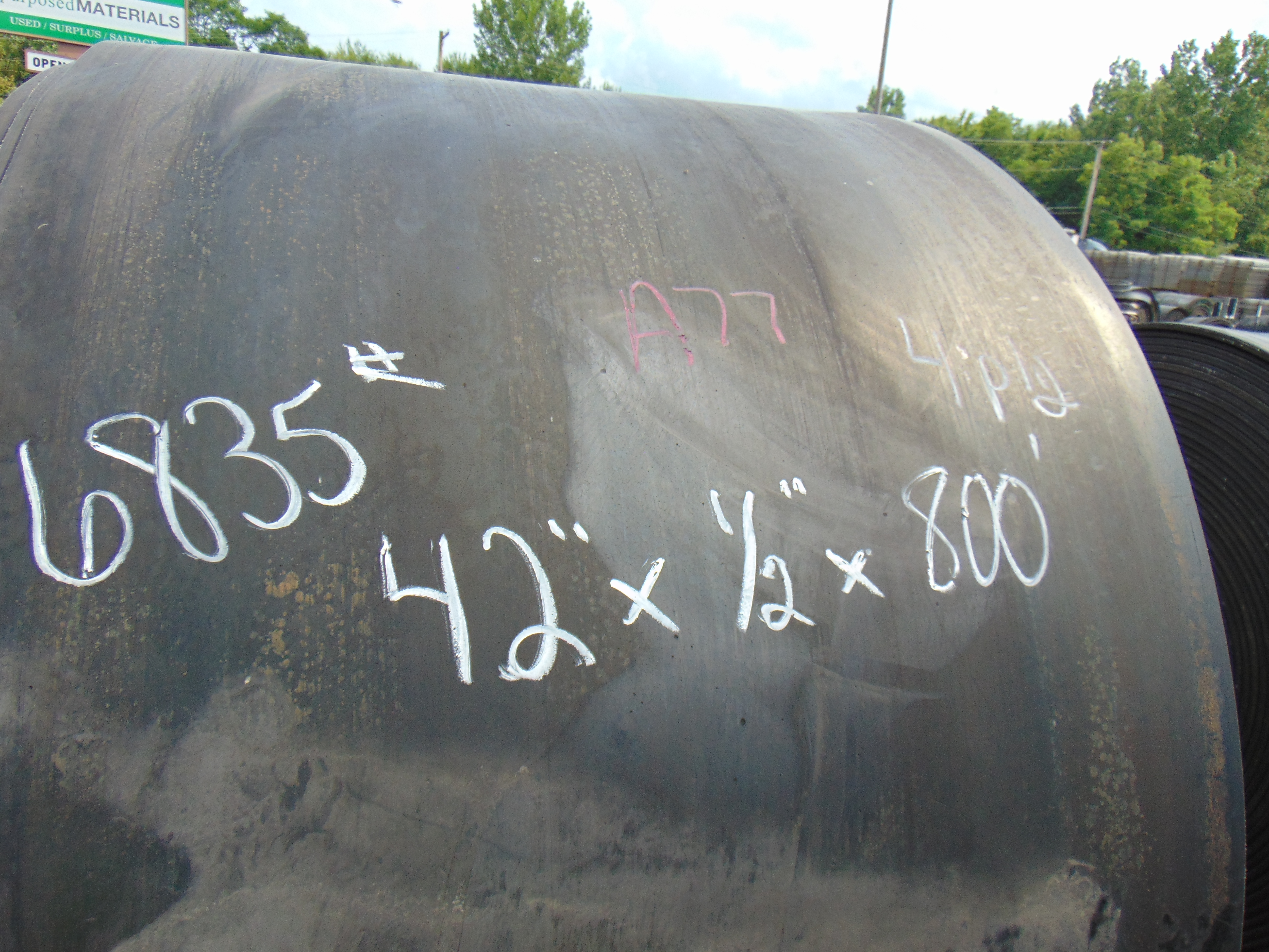 Used Rubber Conveyor