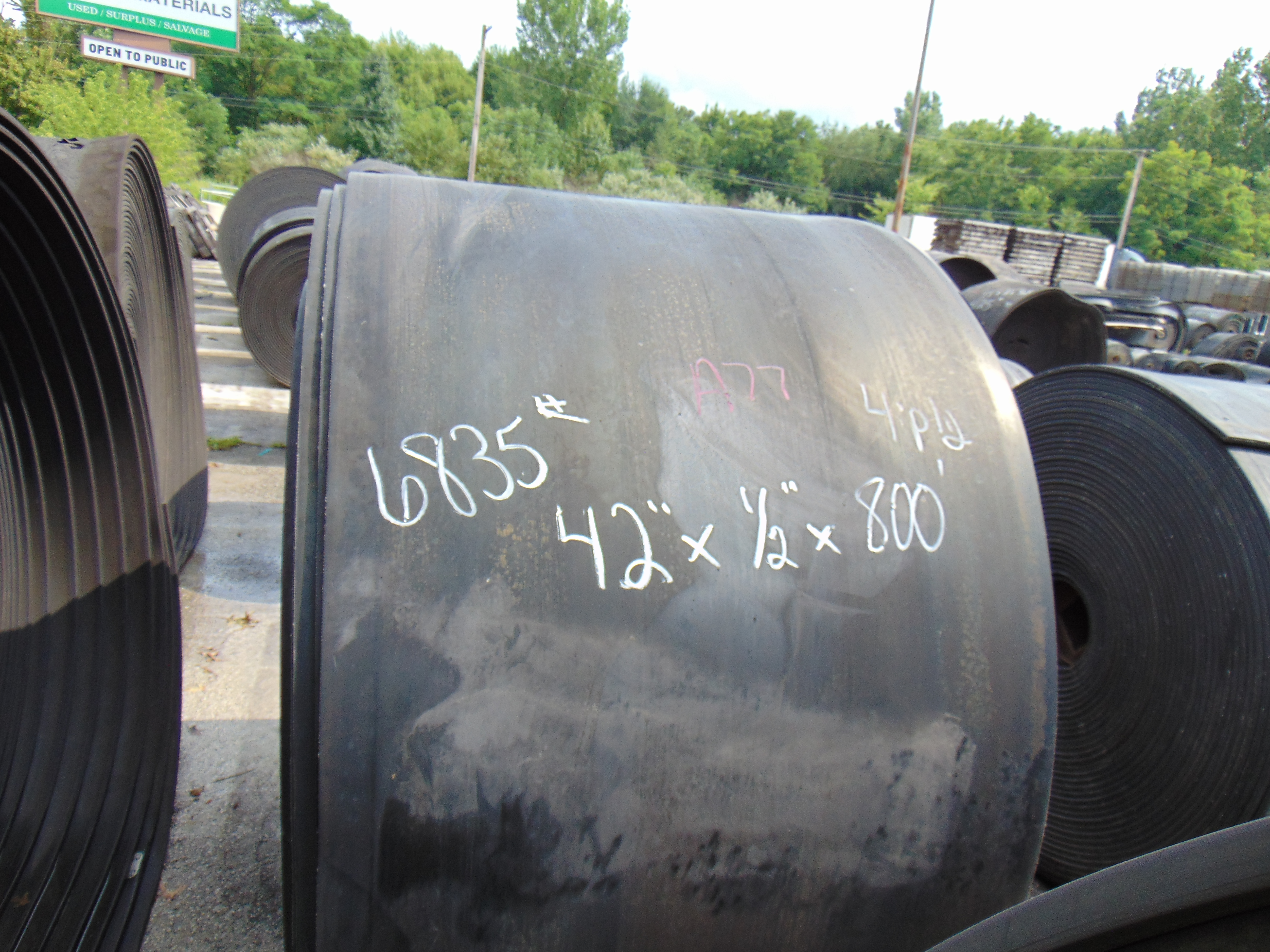 Used Rubber Conveyor