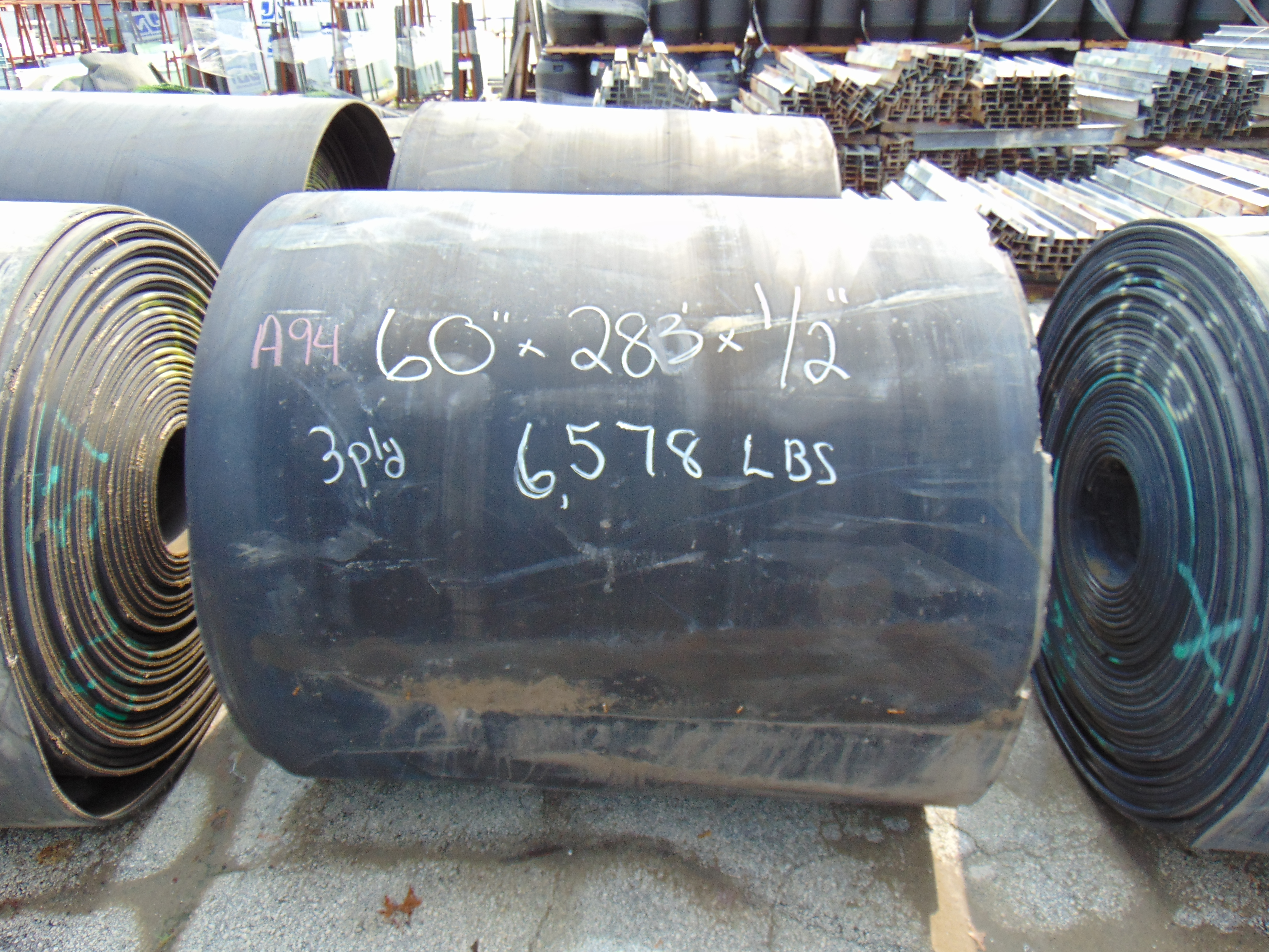 Used Rubber Conveyor