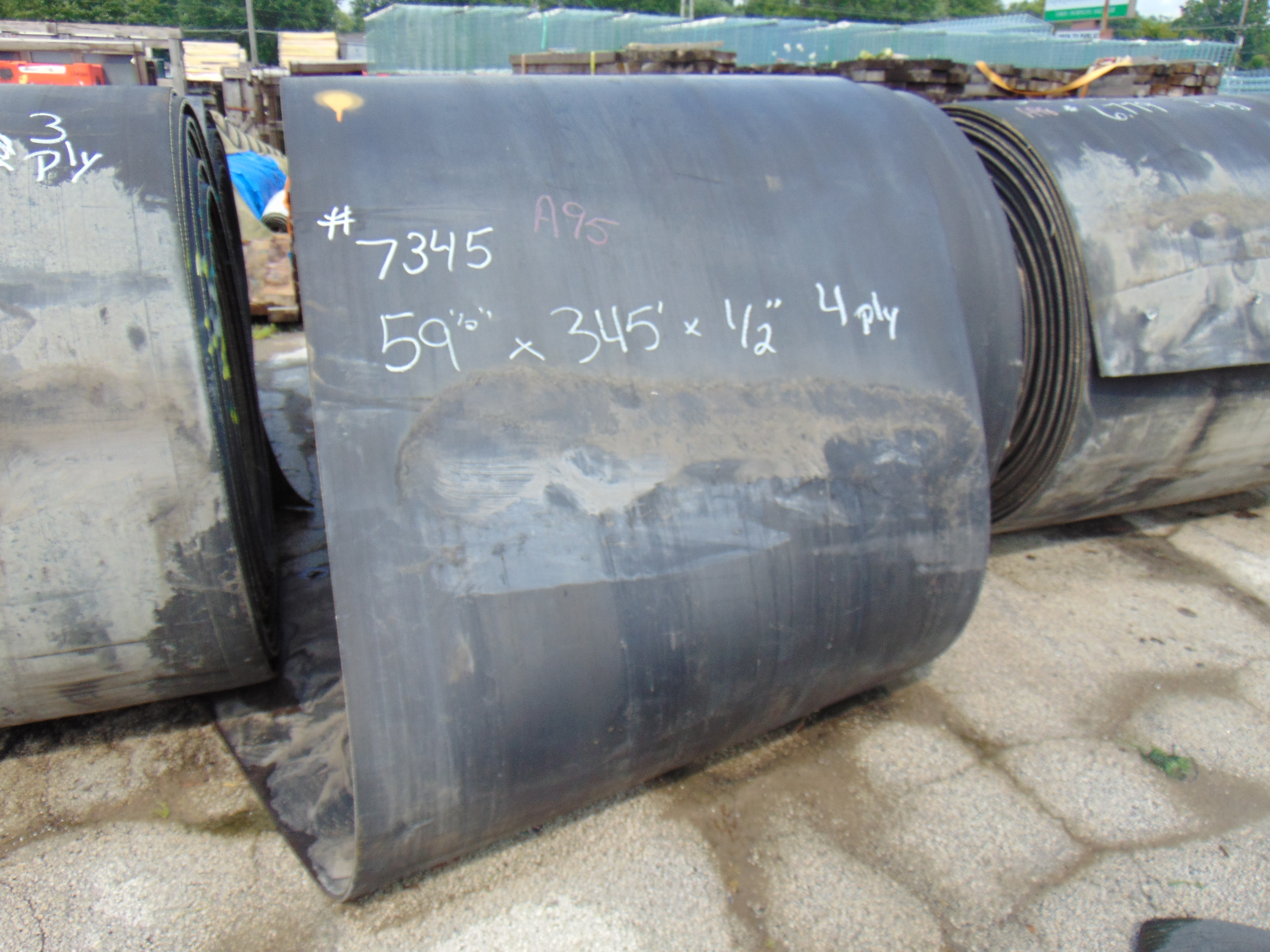 Used Rubber Conveyor