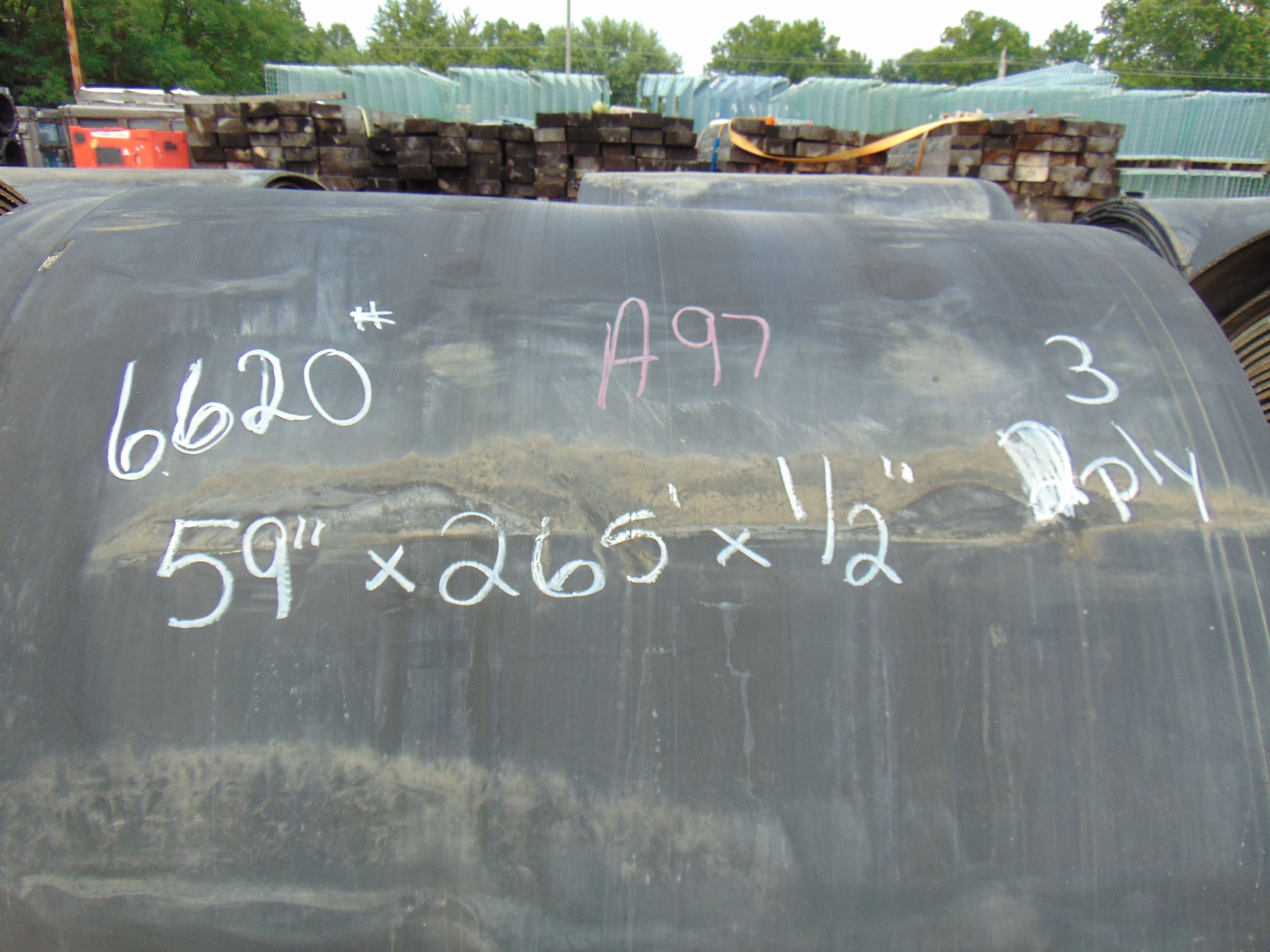Used Rubber Conveyor