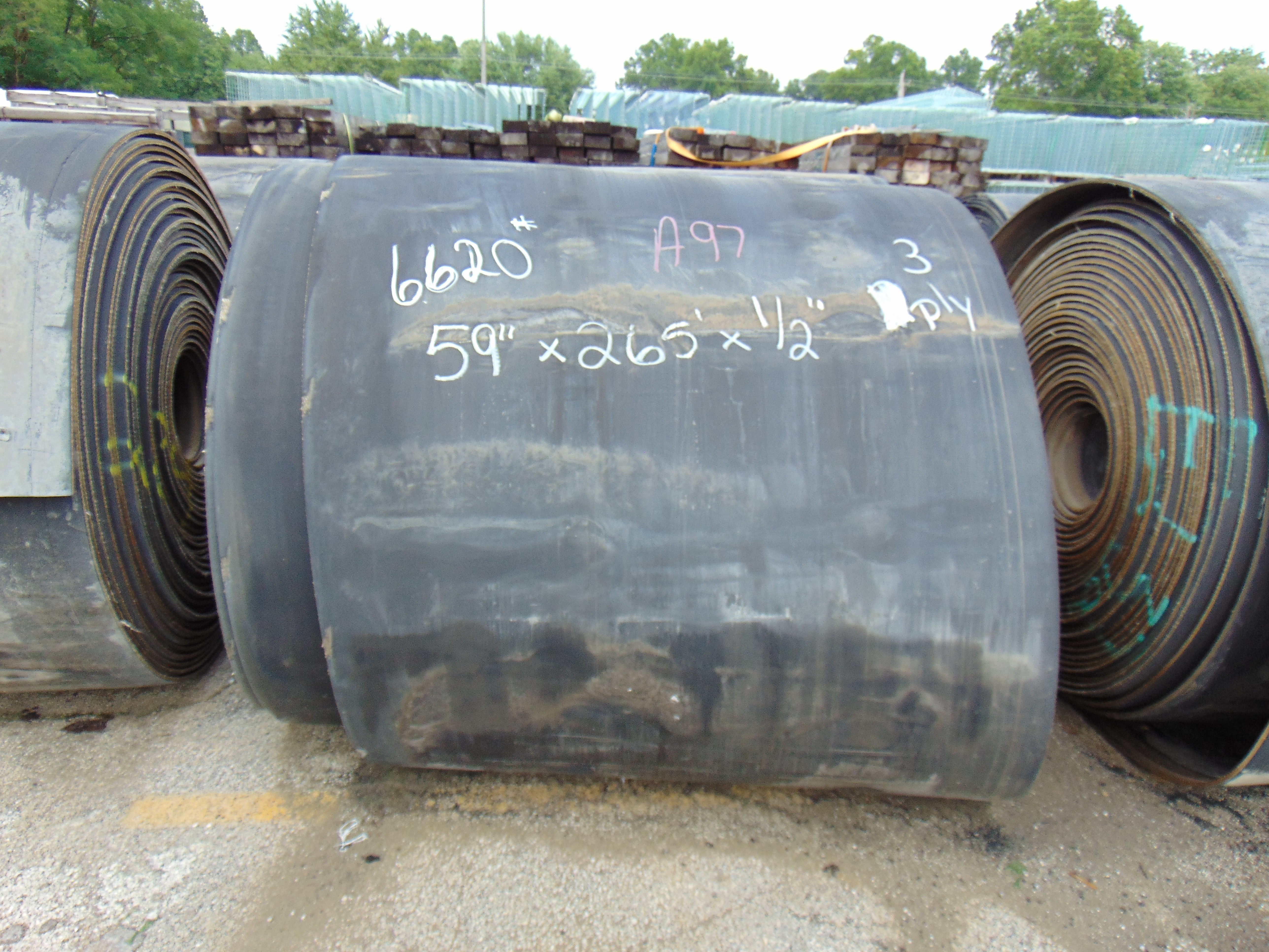 Used Rubber Conveyor