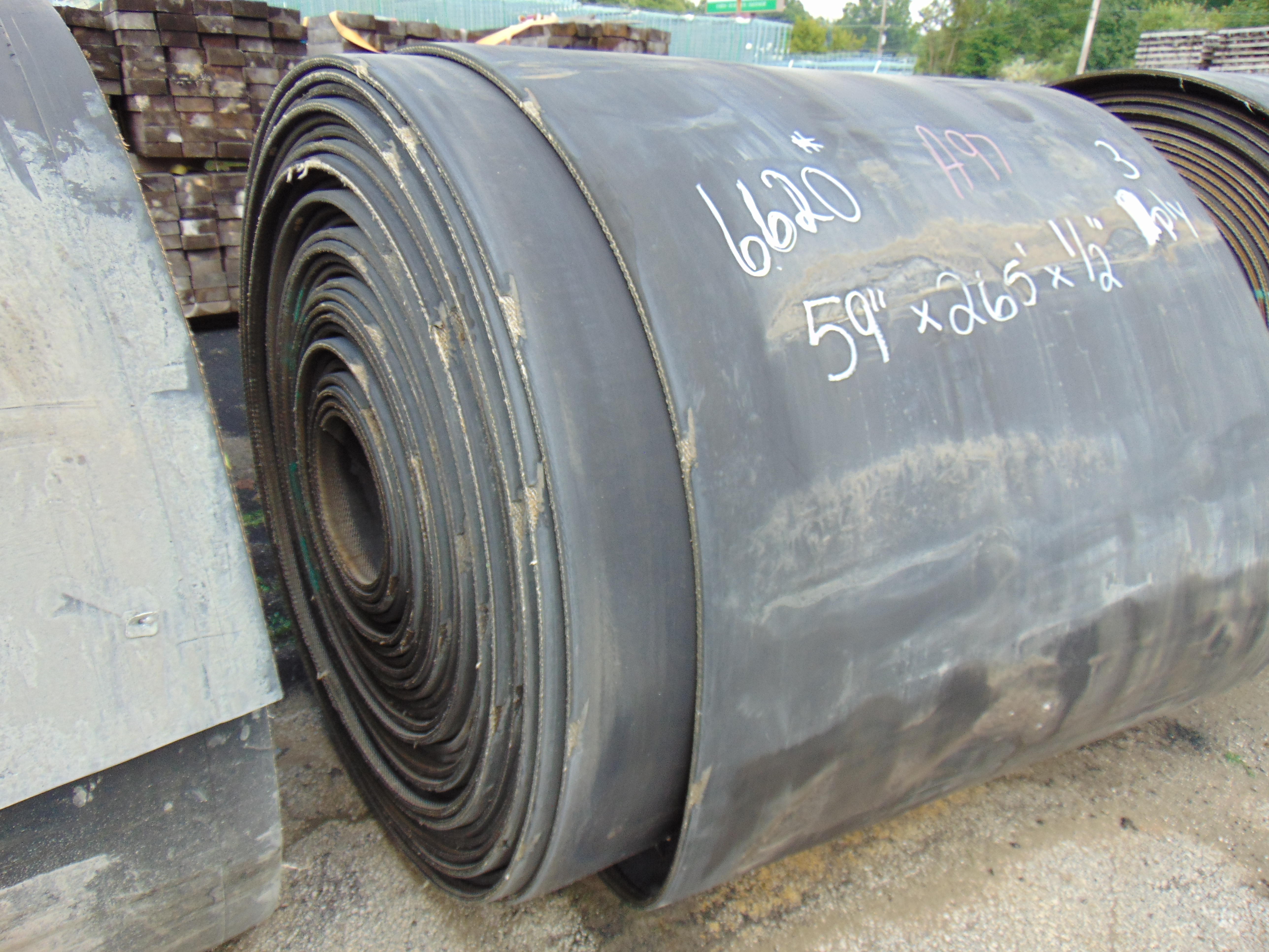 Used Rubber Conveyor