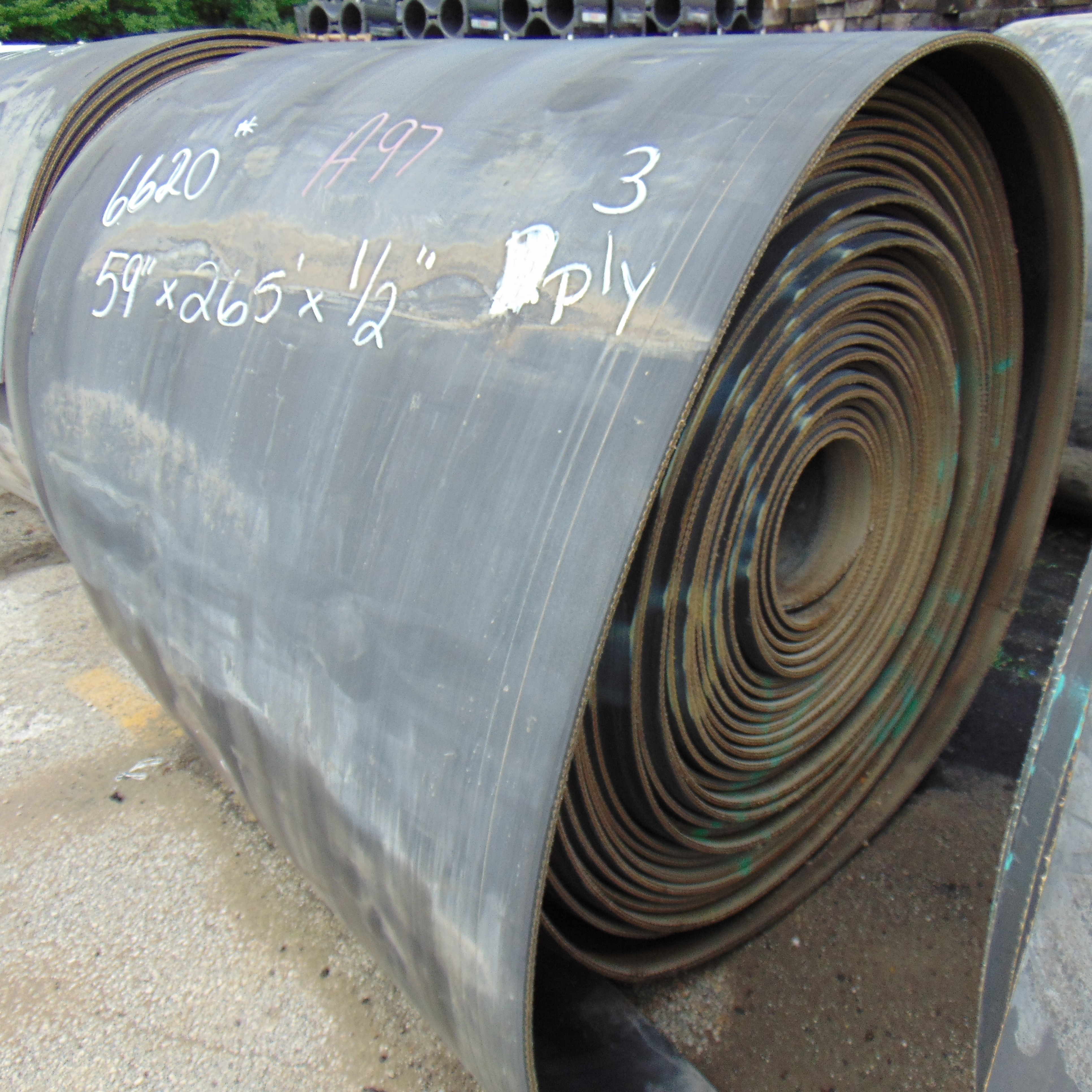 Used Rubber Conveyor