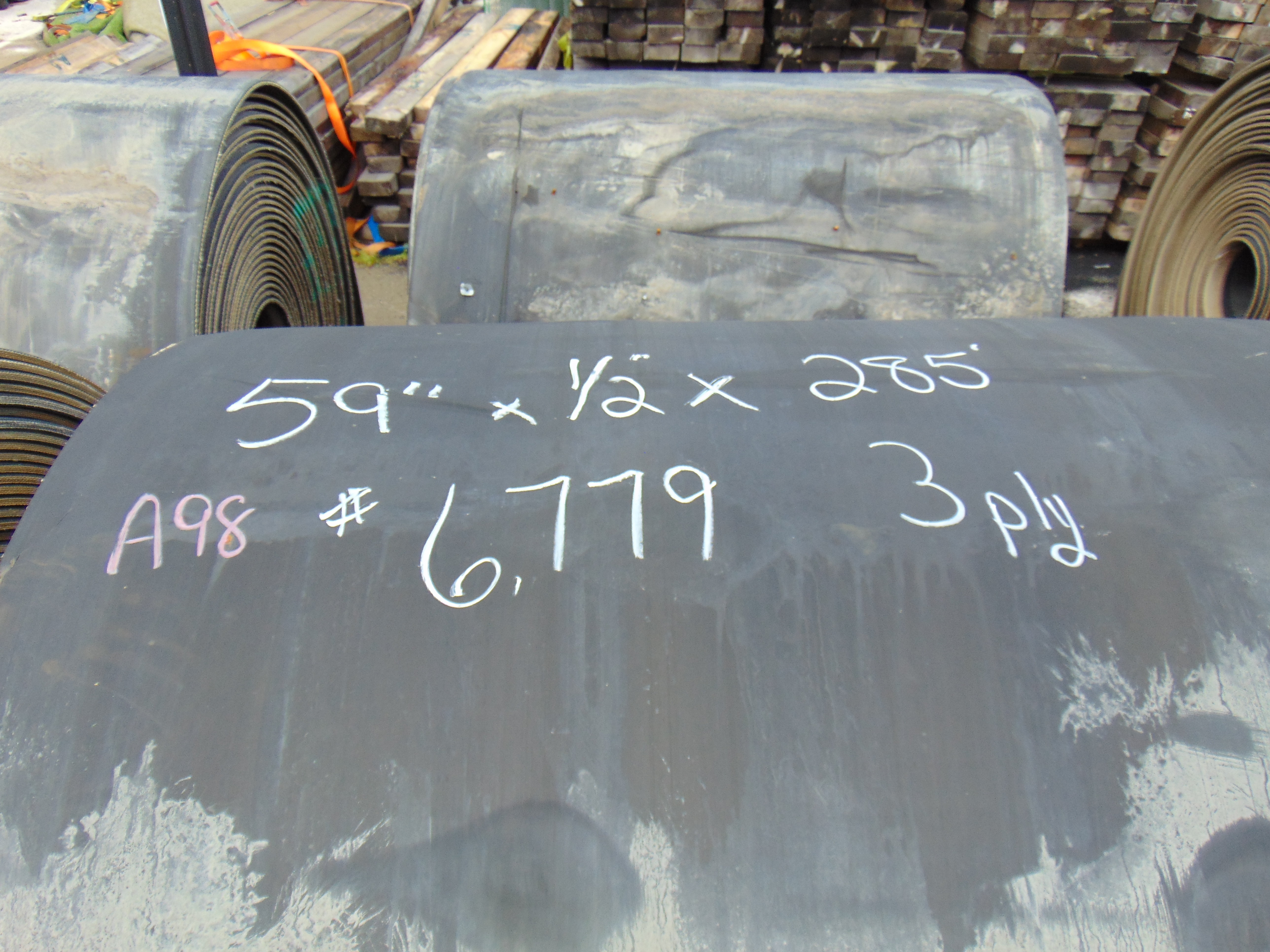 Used Rubber Conveyor