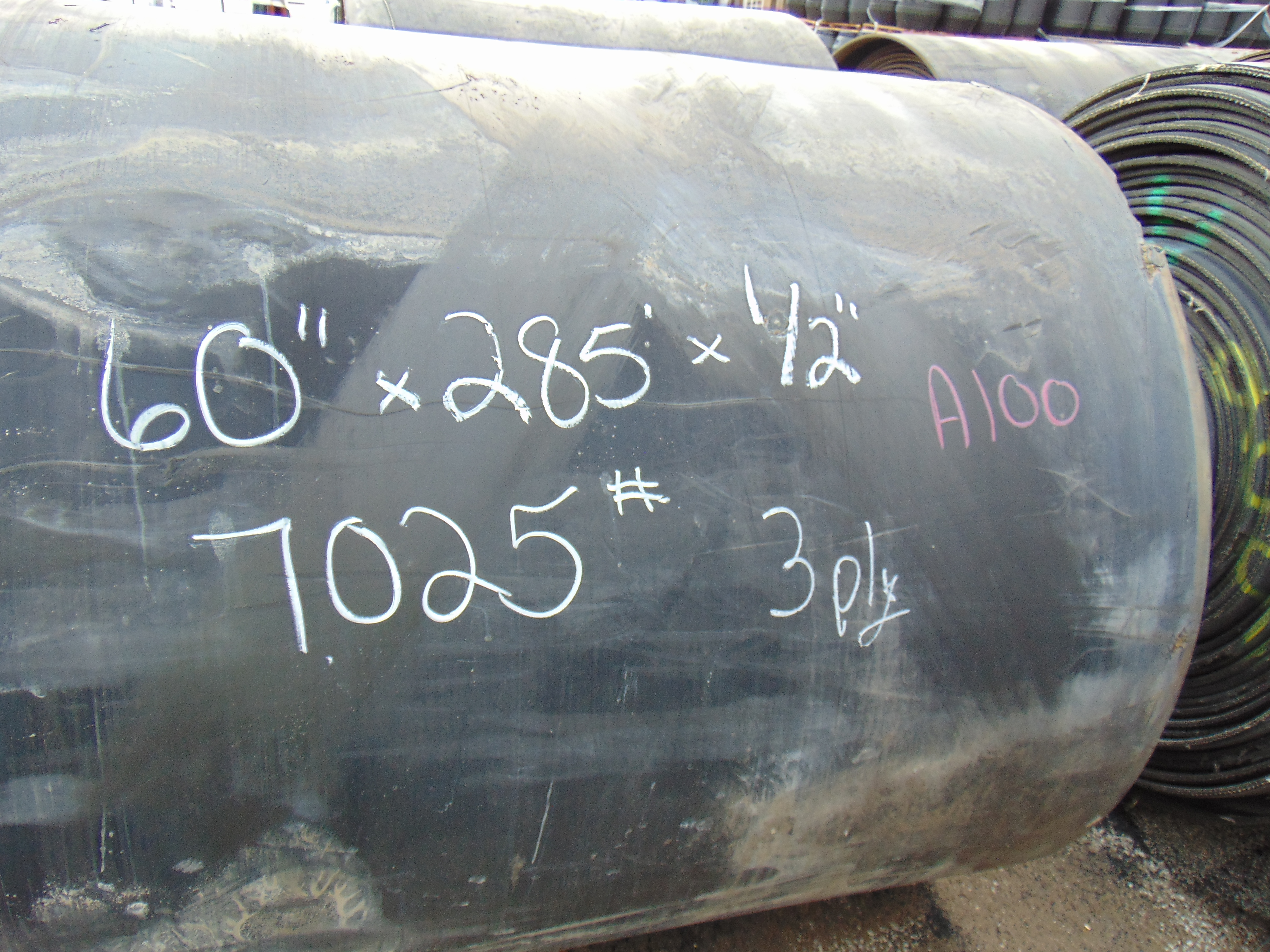 Used Rubber Conveyor